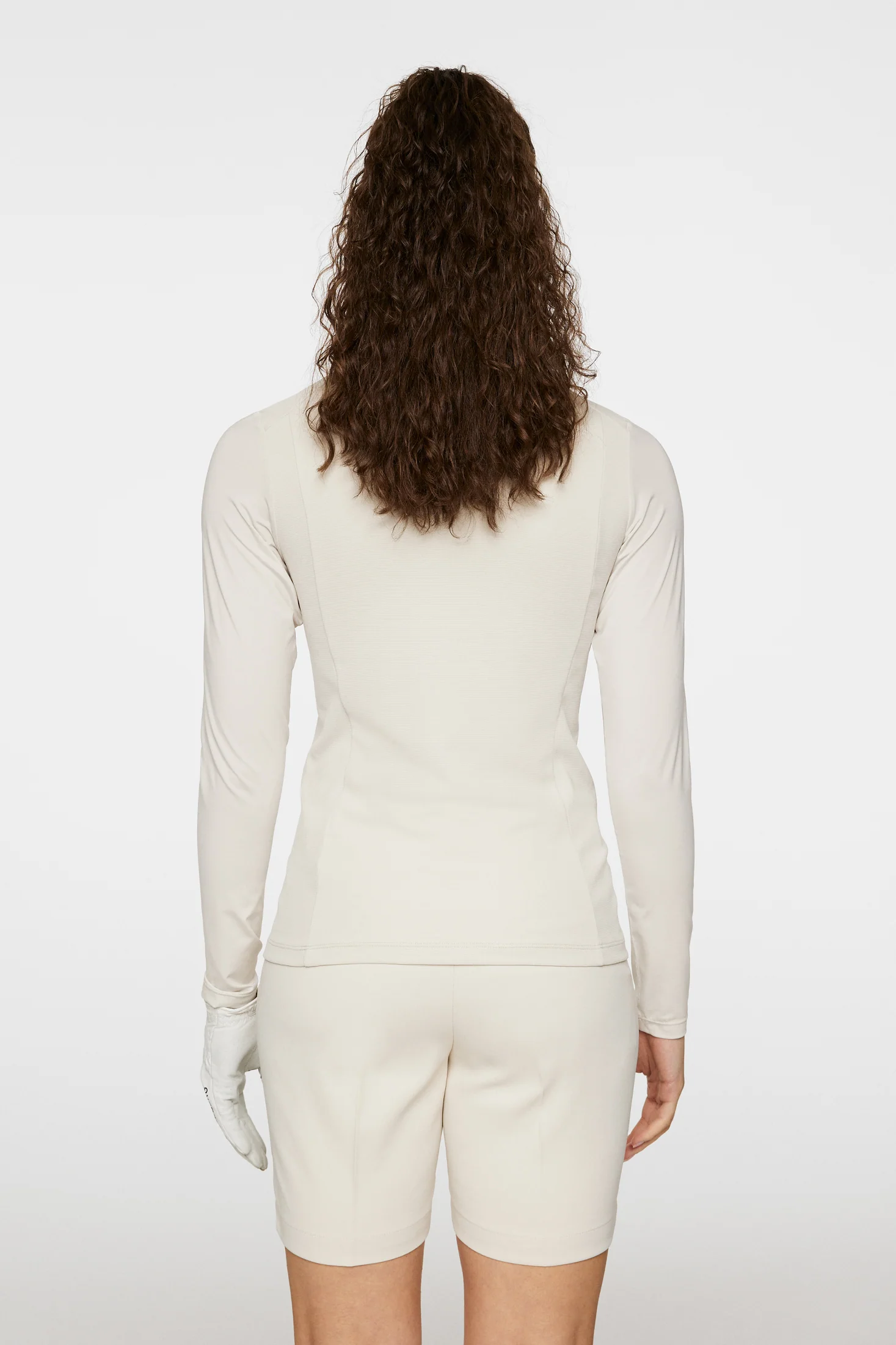 Cindy Quarter Zip Mid Layer / Moonbeam - Image 3