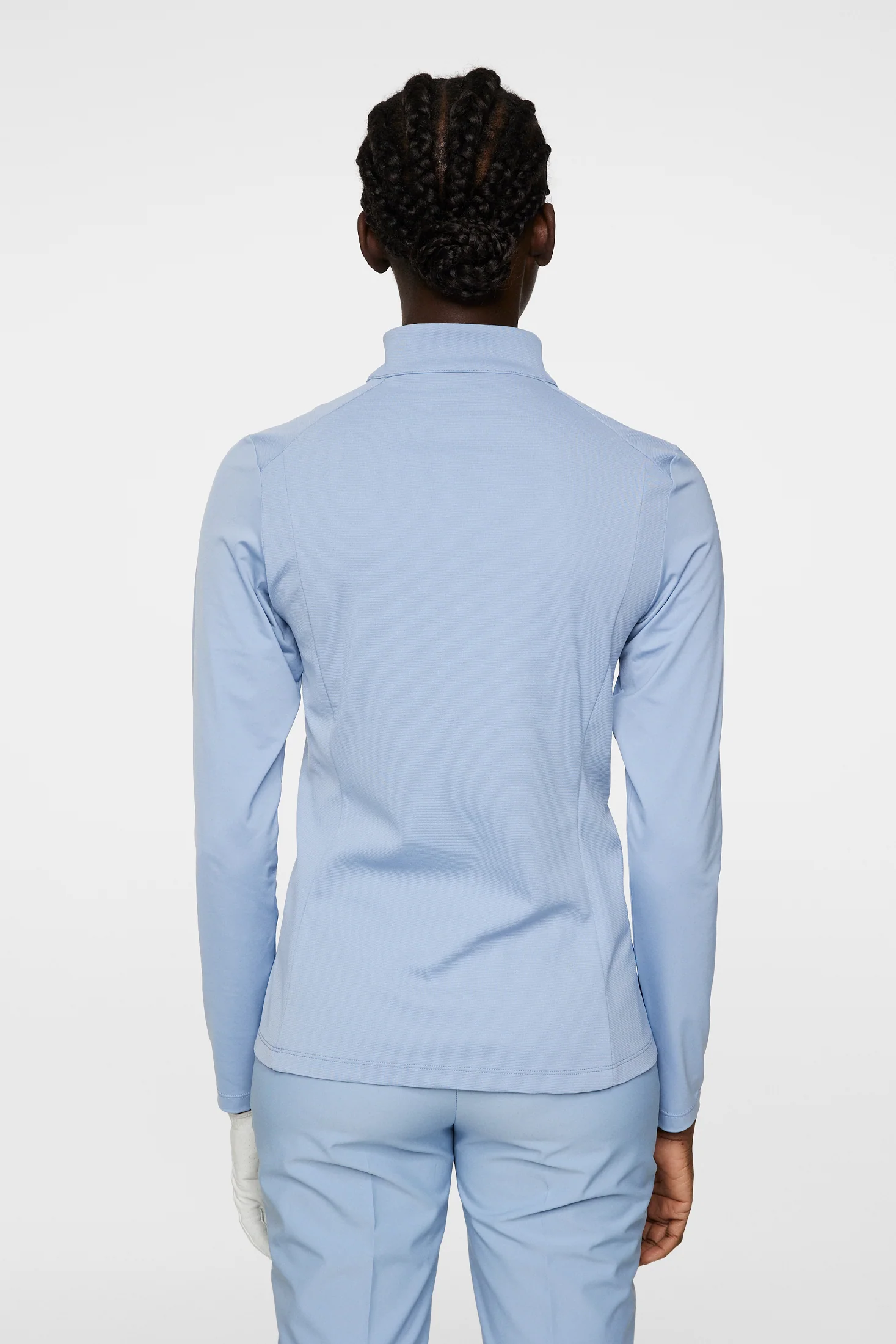 Cindy Quarter Zip Mid Layer / Rain Washed - Image 3