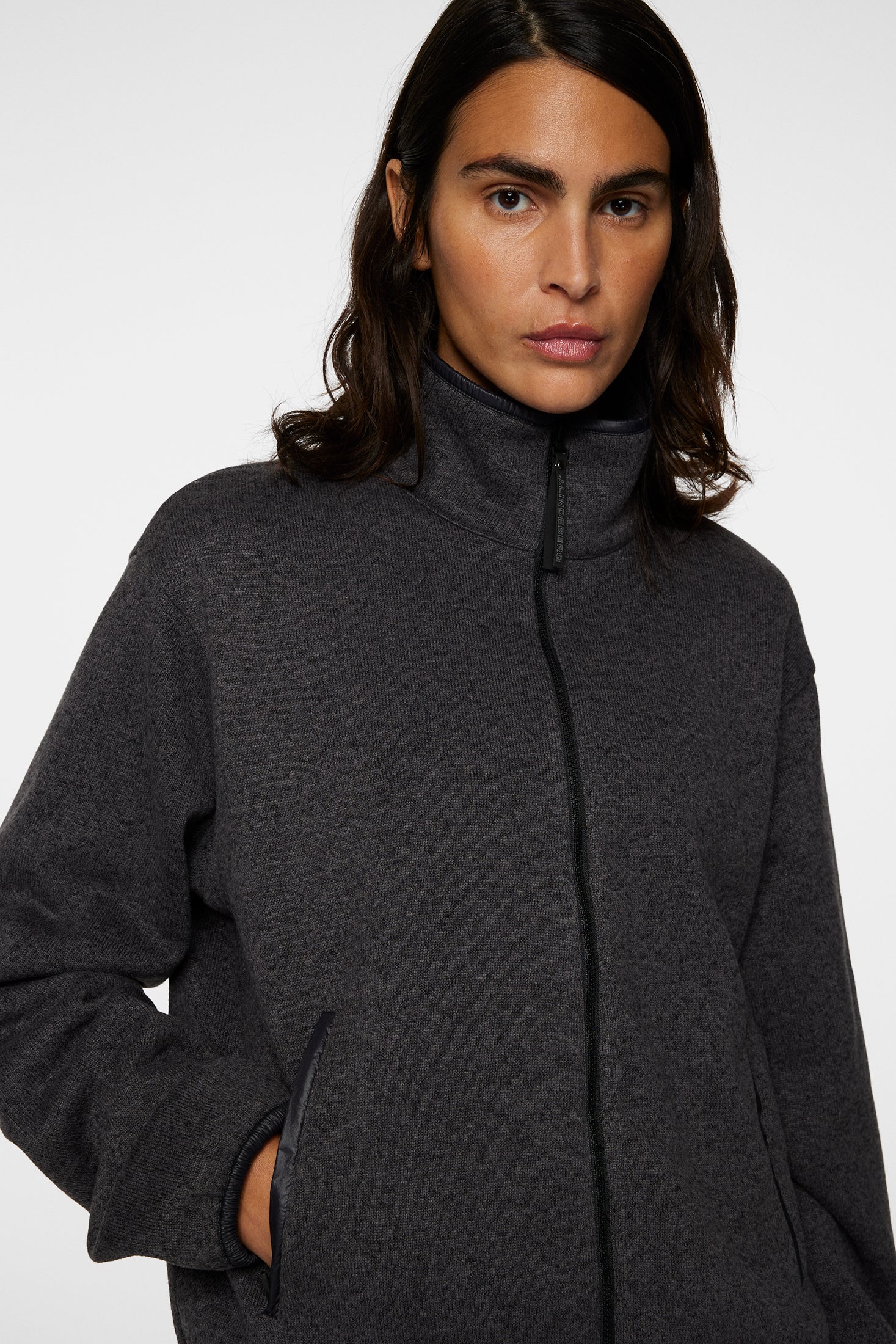Cirque Jacket / Dark Grey Melange - Image 5