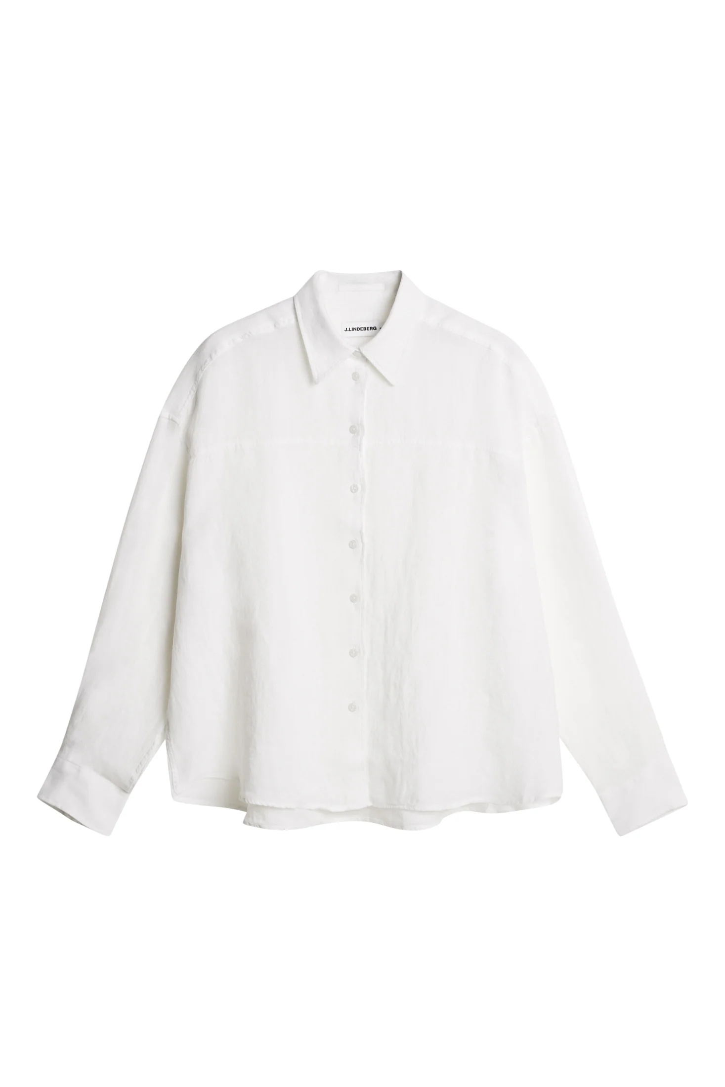 Clairo Clean Linen Shirt / White