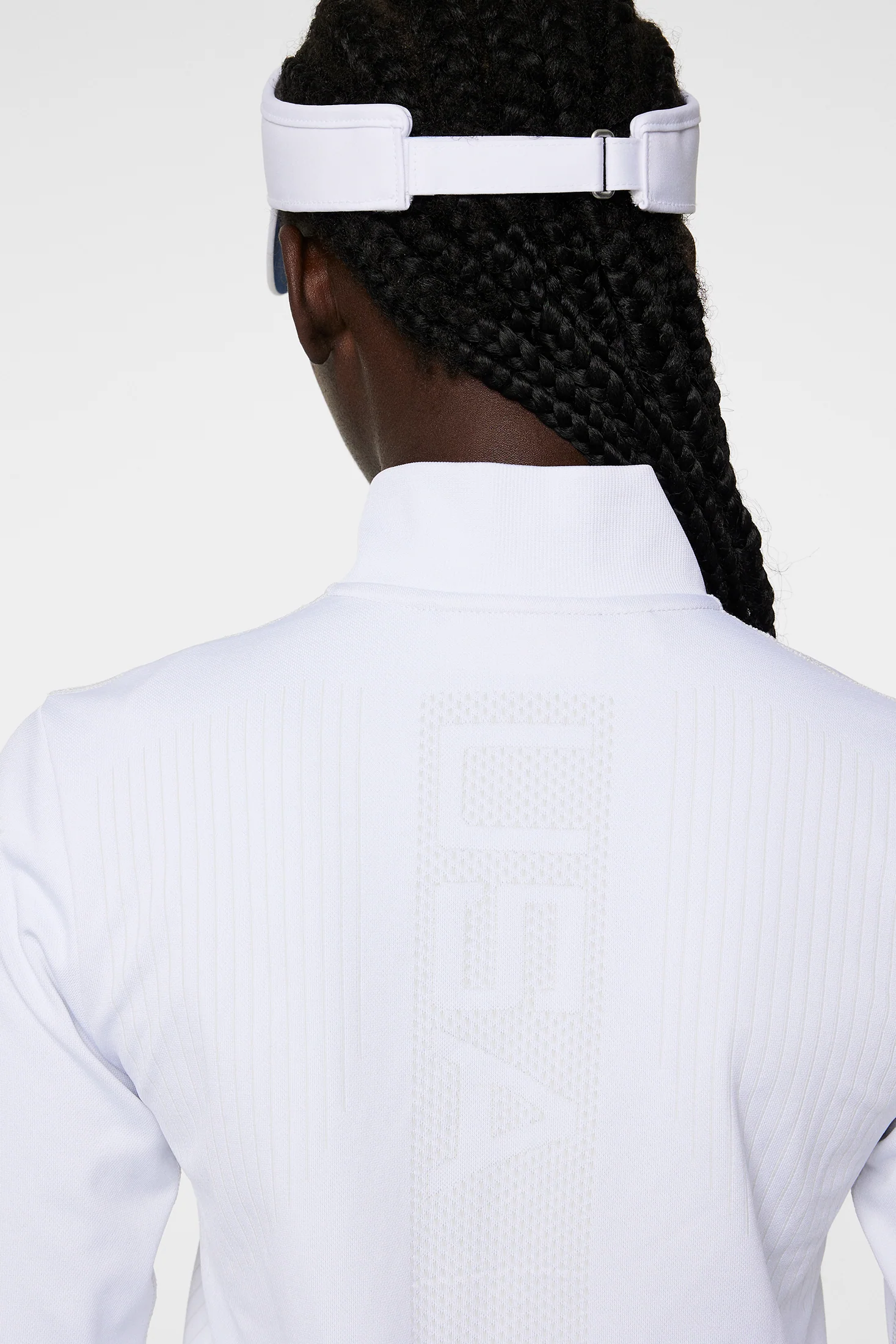 Clarette Seamless Full Zip / White - Image 7
