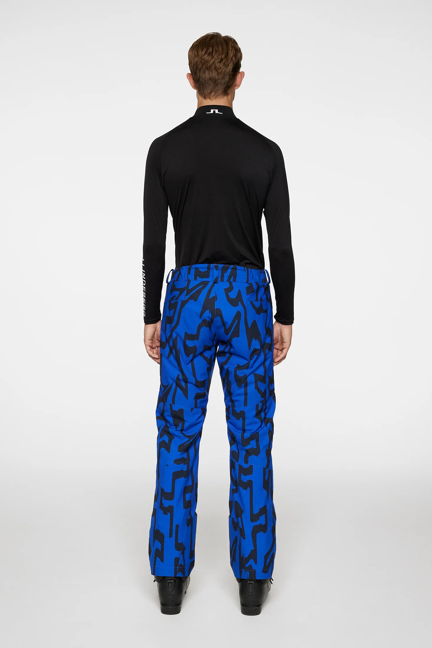 Clarke Pant Printed / Glitch Bridge Blue - Image 3