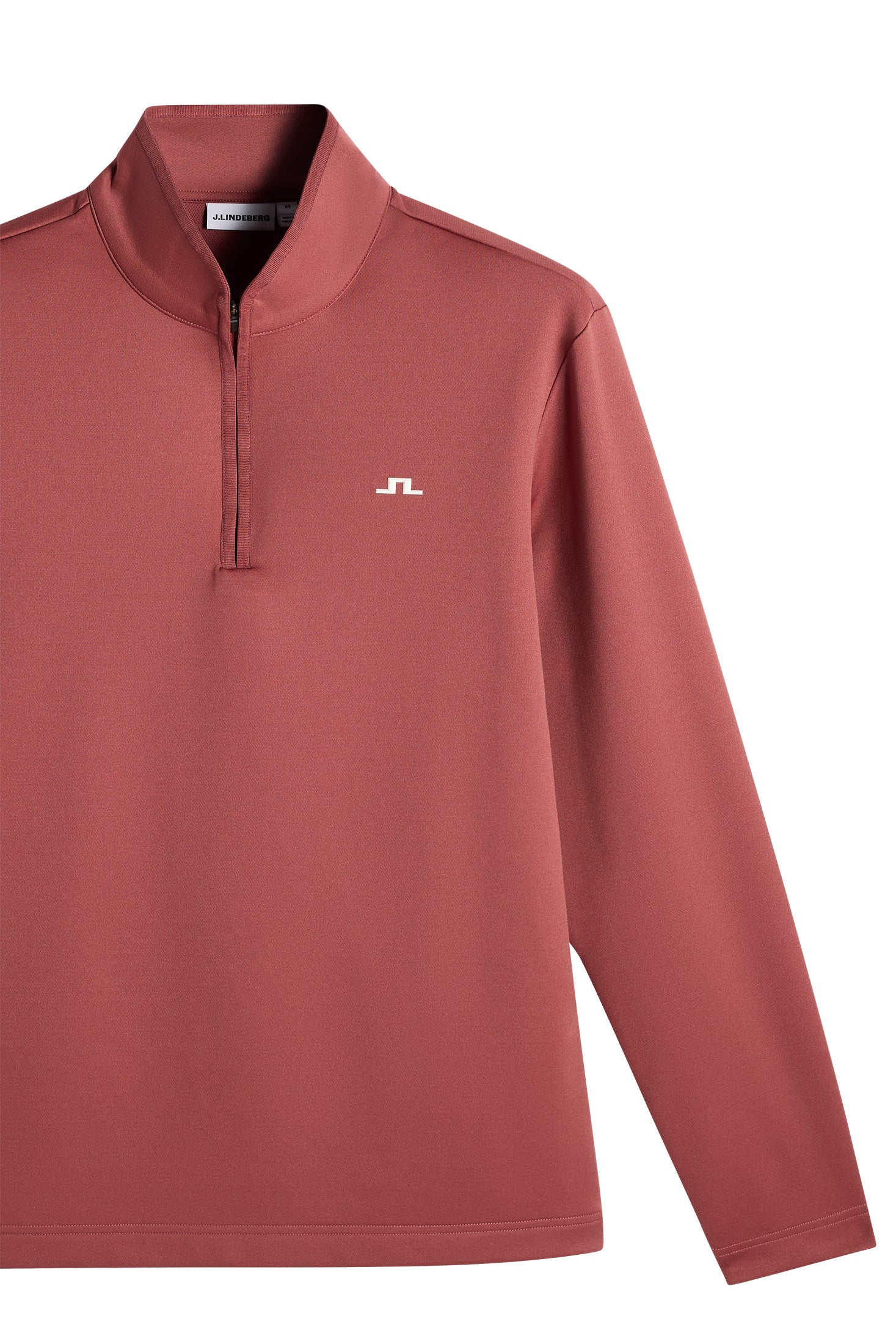 Clide Quarter Zip Mid Layer / Apple Butter - Image 2