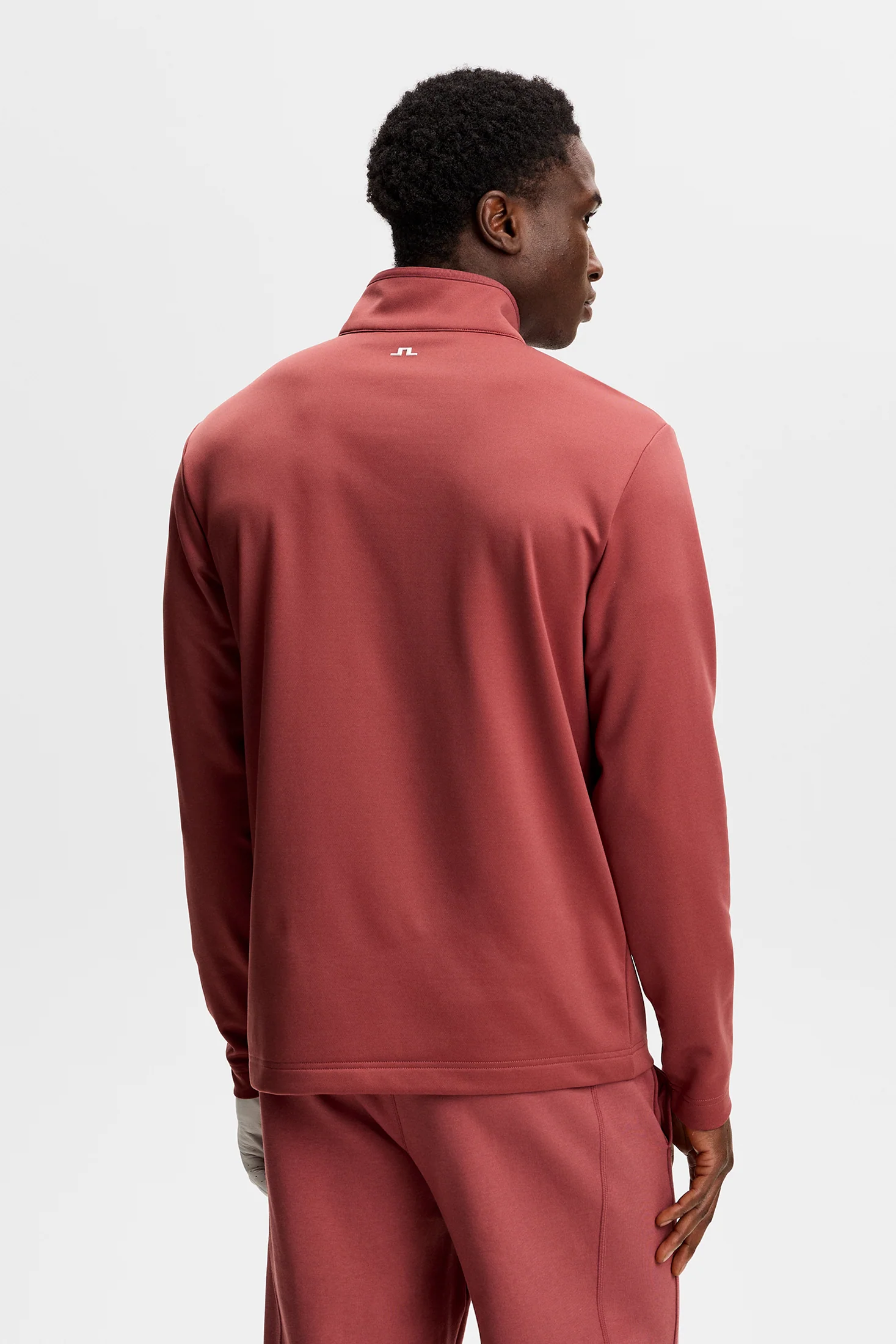 Clide Quarter Zip Mid Layer / Apple Butter - Image 4