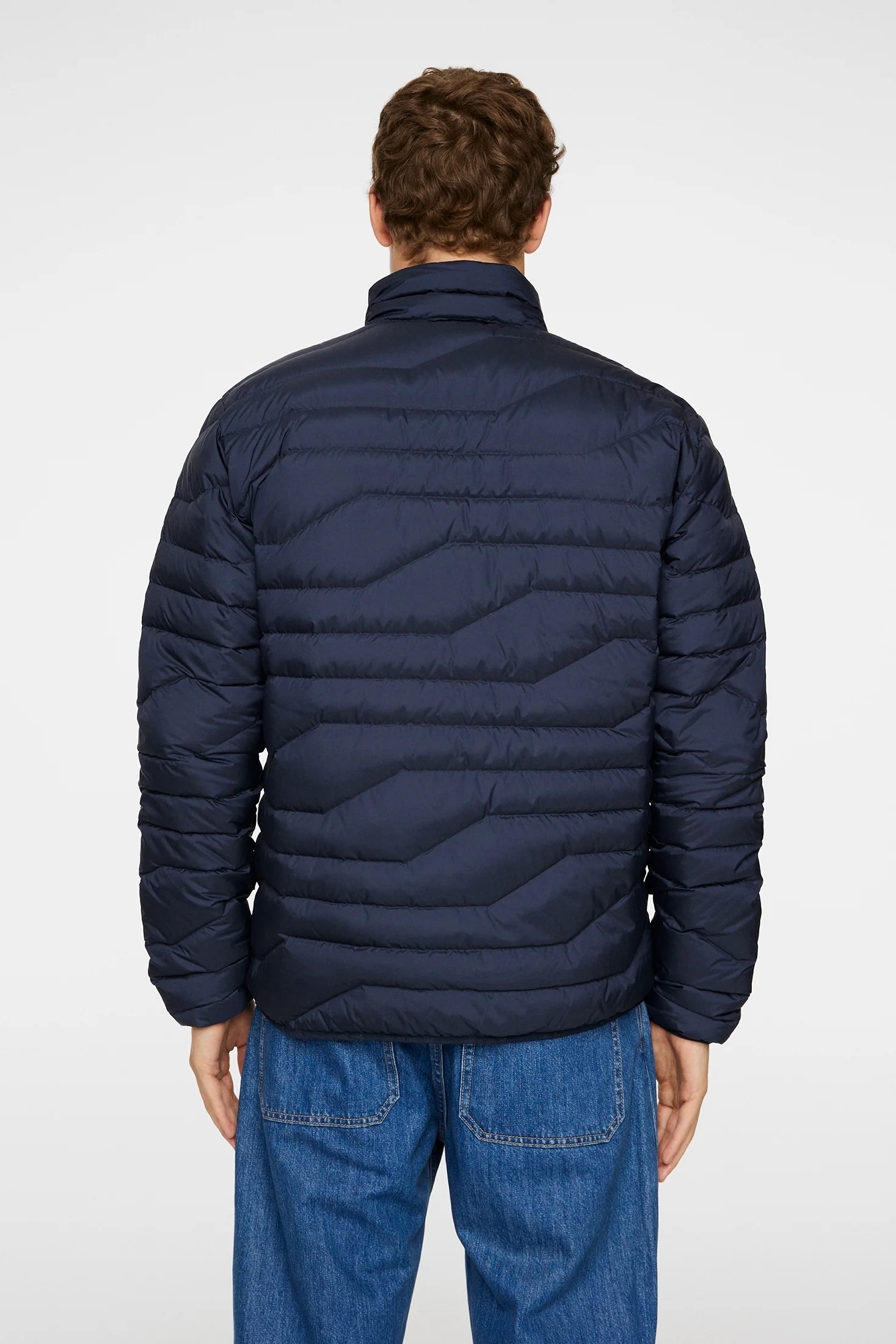 Cliff Light Down Jacket / JL Navy - Image 3