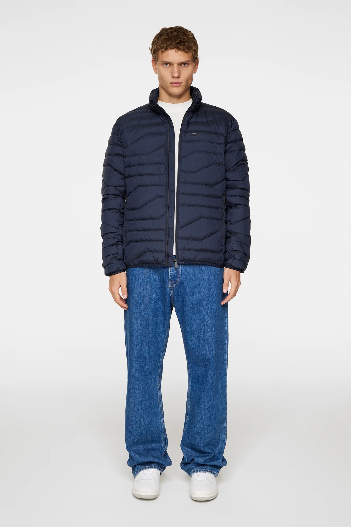 Cliff Light Down Jacket / JL Navy - Image 4