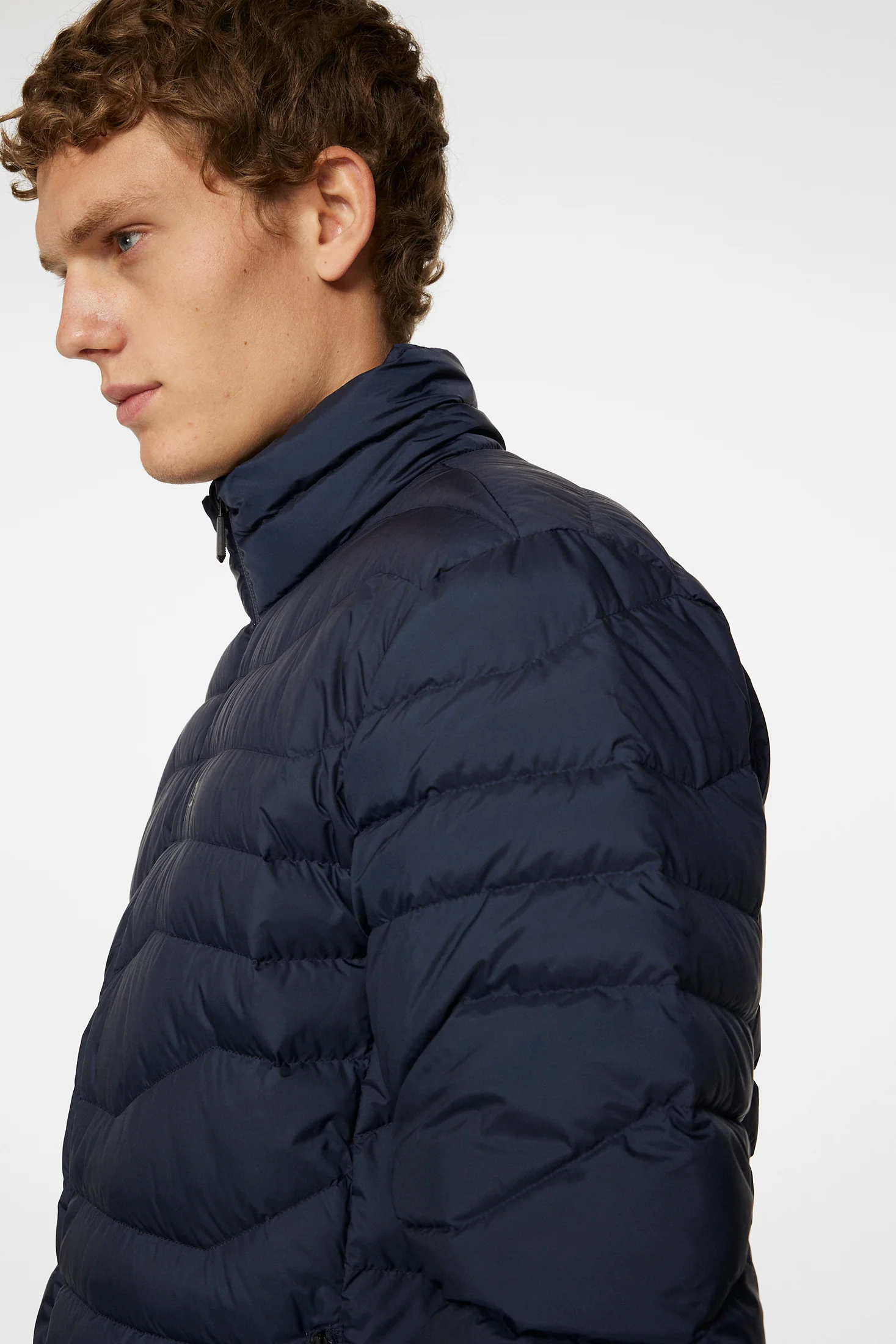 Cliff Light Down Jacket / JL Navy - Image 5