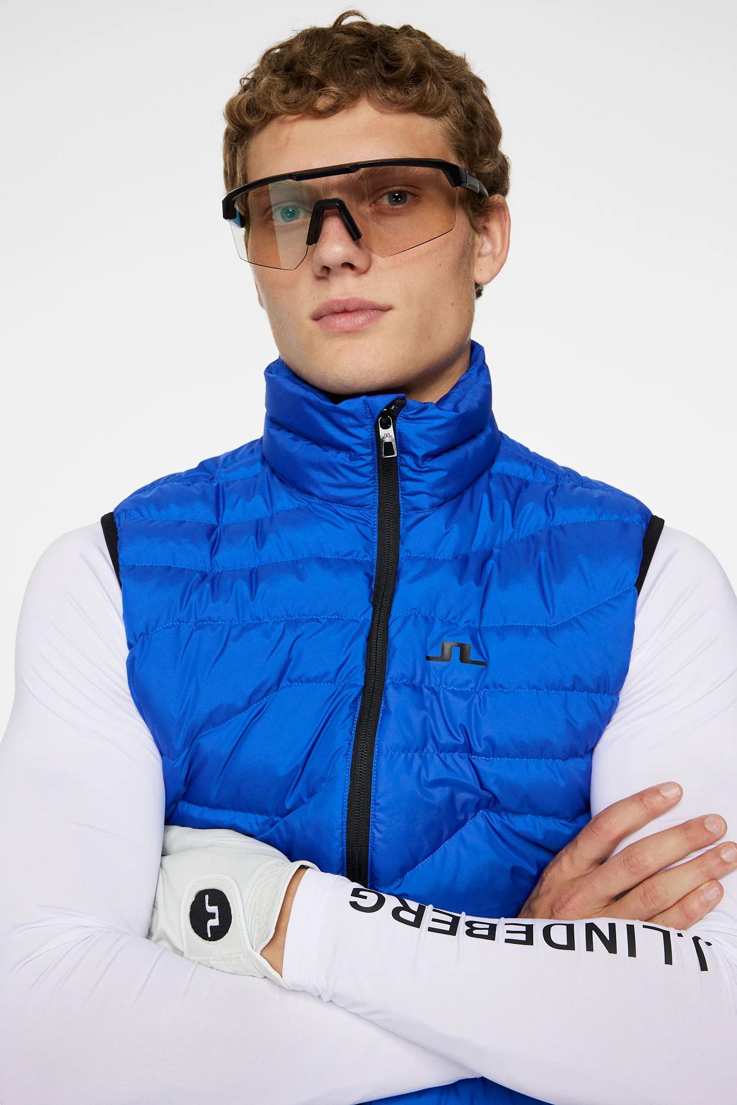 Cliff Light Down Vest / Club Blue - Image 5