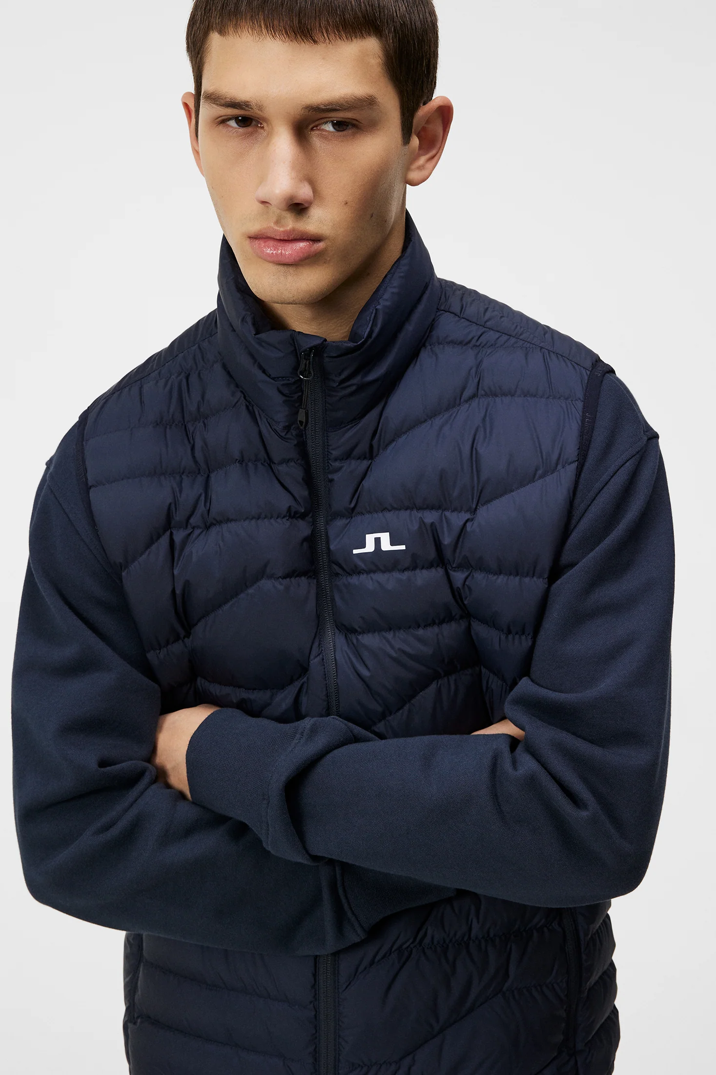 Cliff Light Down Vest / JL Navy - Image 5