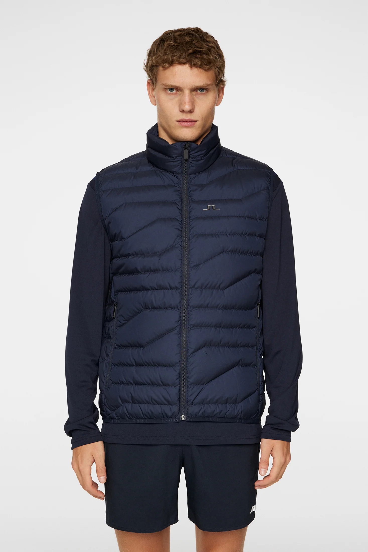 Cliff Light Down Vest / JL Navy - Image 2