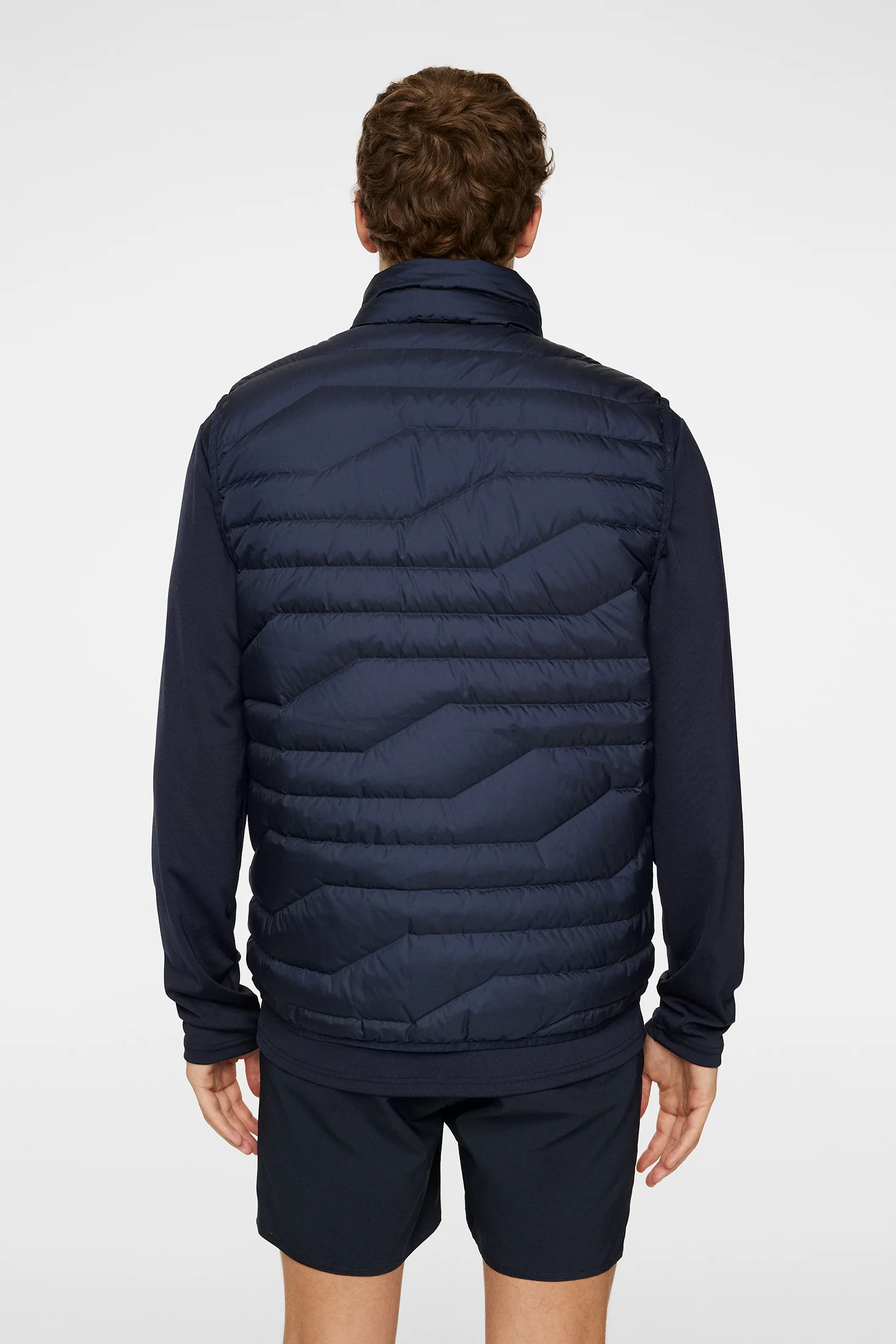 Cliff Light Down Vest / JL Navy - Image 3