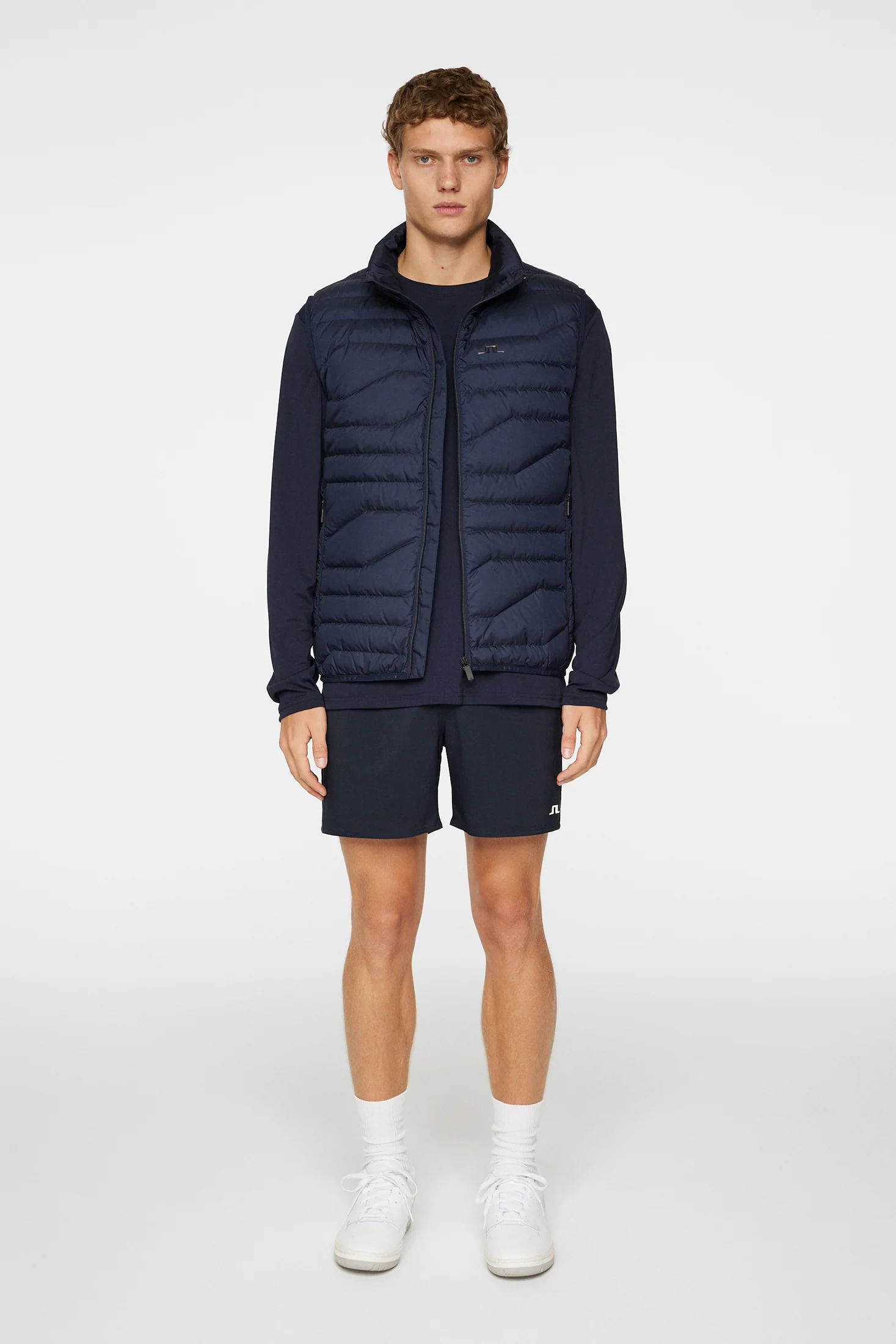 Cliff Light Down Vest / JL Navy - Image 4