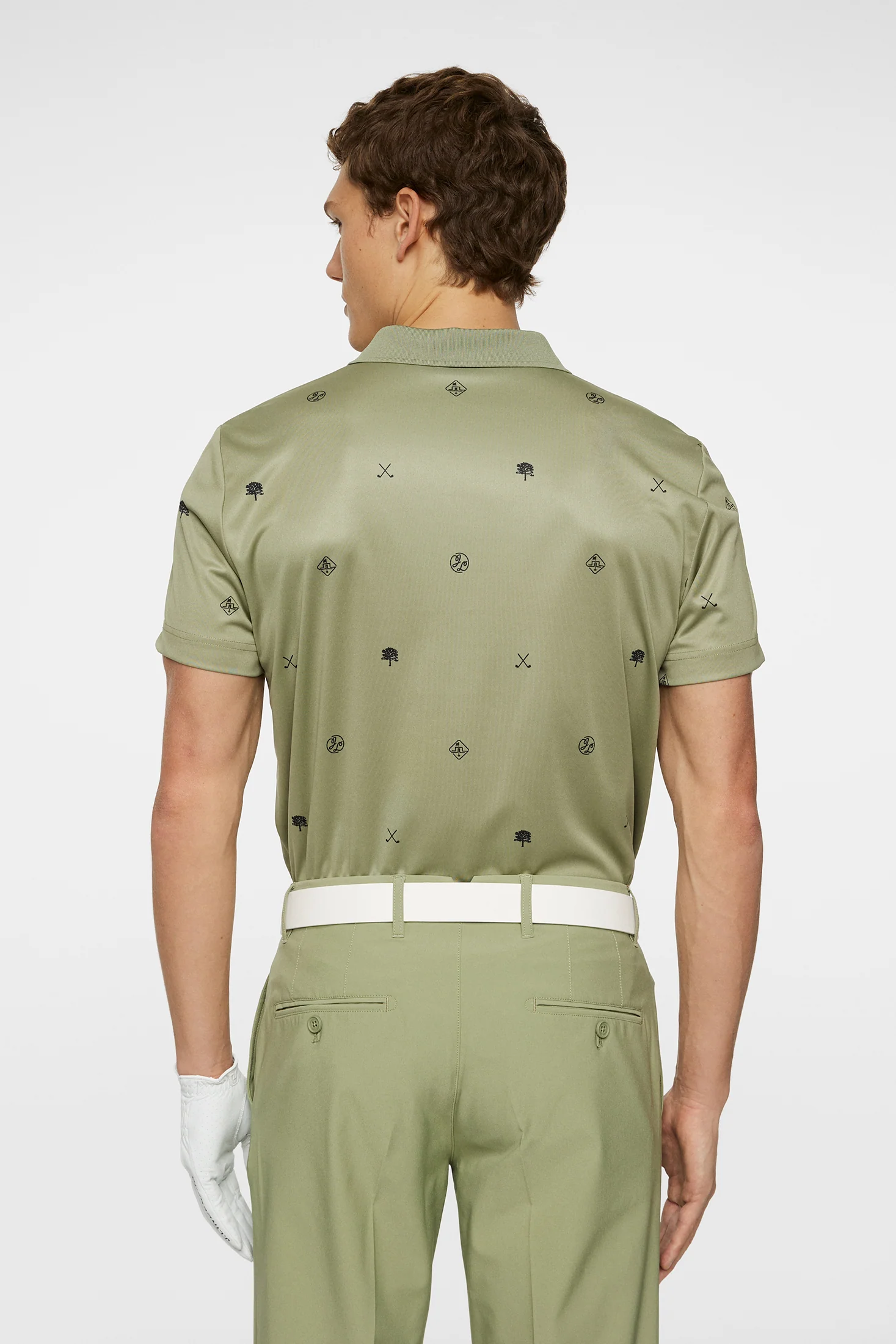 Club House Motif Polo / Golf Micro Olive S - Image 3