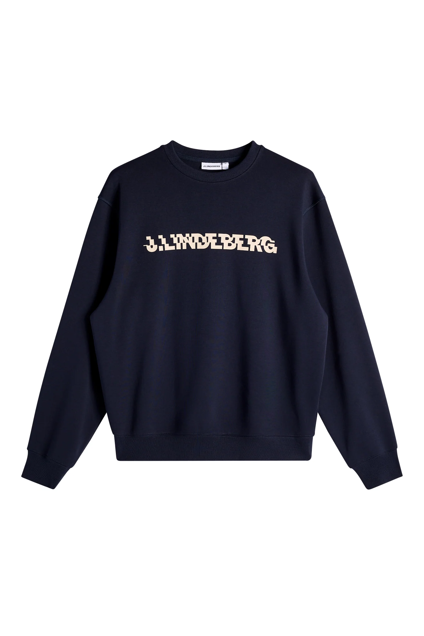 Club Printed  Crew Neck / JL Navy