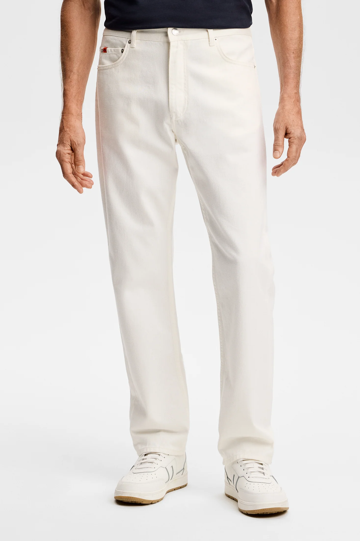 Cody White Reg Jeans / White - Image 3