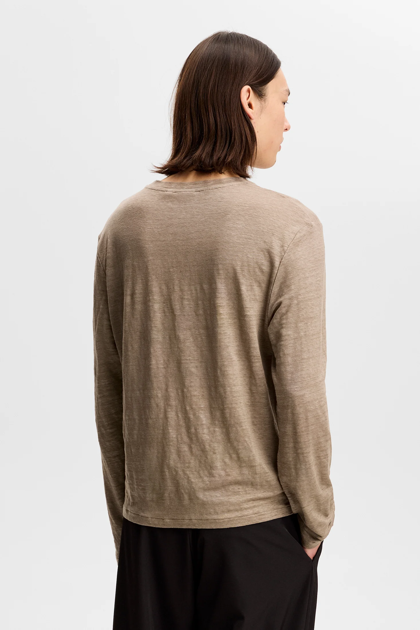 Coma Linen LS / Brindle - Image 3