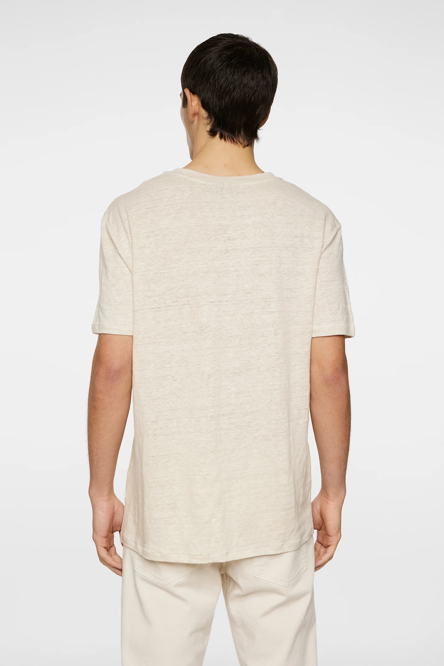 Coma Linen Tee / Moonbeam - Image 3
