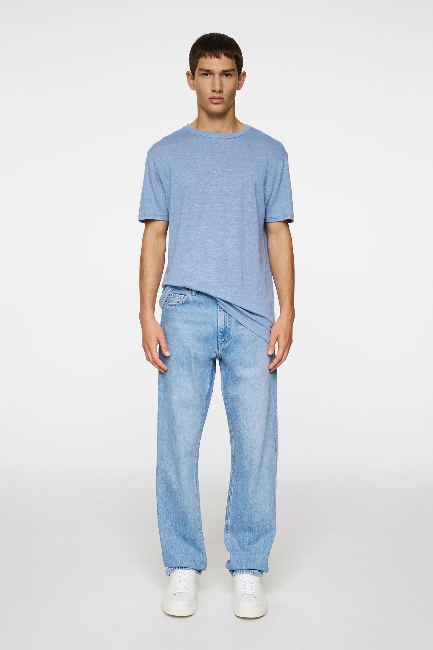 Coma Linen Tee / Rain Washed - Image 4