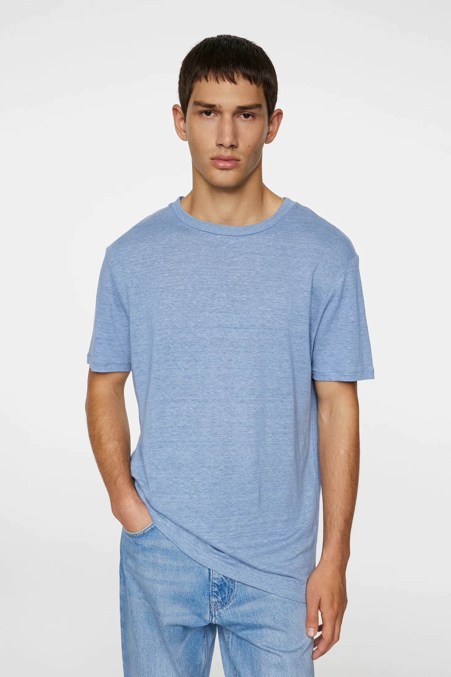 Coma Linen Tee / Rain Washed - Image 5