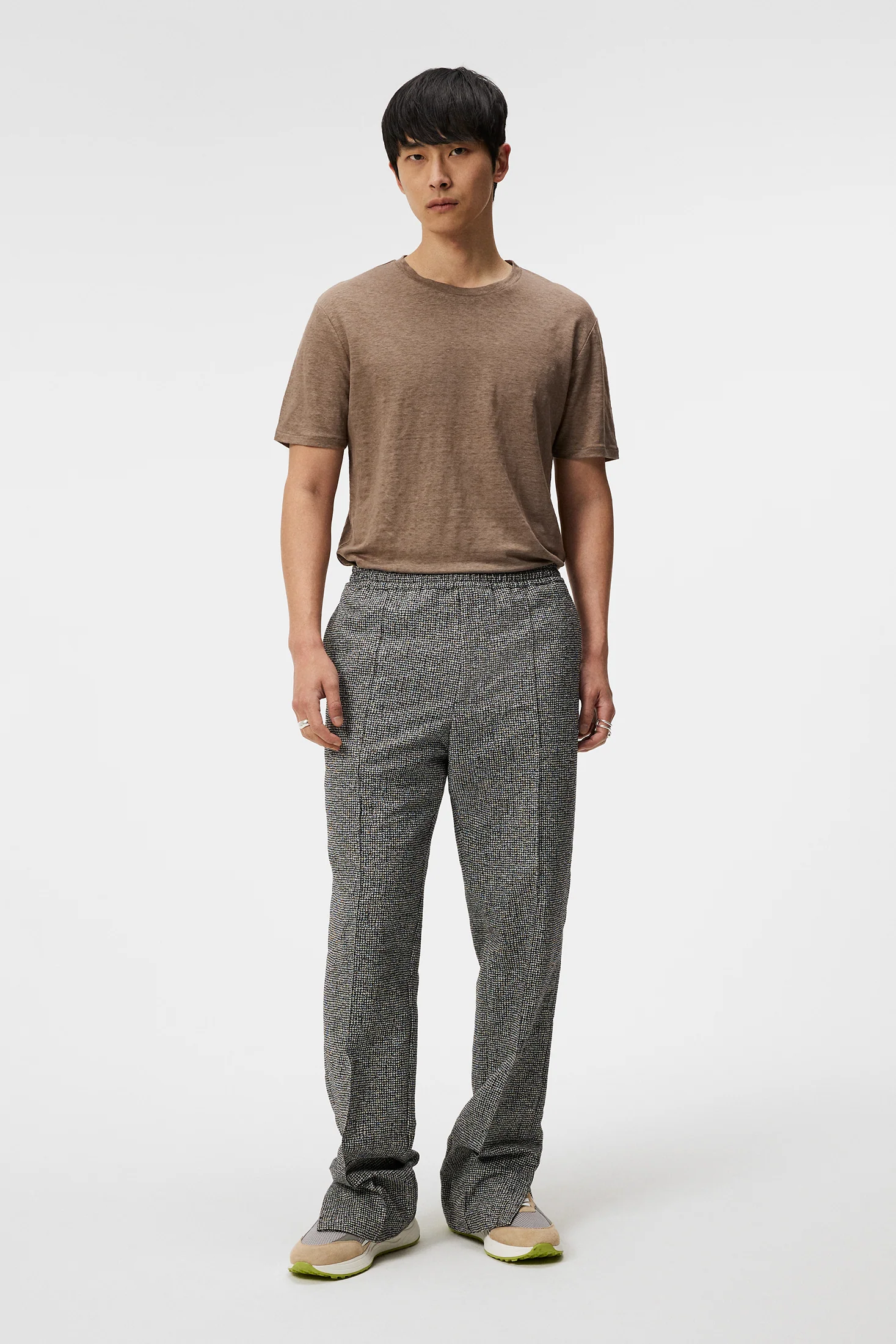Coma Linen Tee / Walnut - Image 4