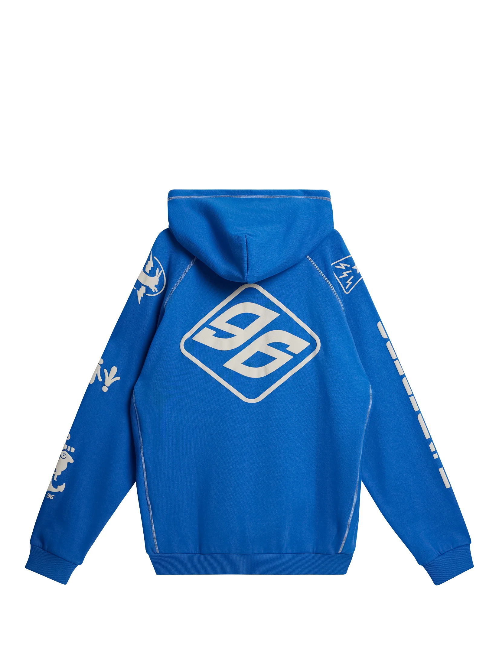 Concord Contrast Seam Hoodie / Nautical Blue - Image 2