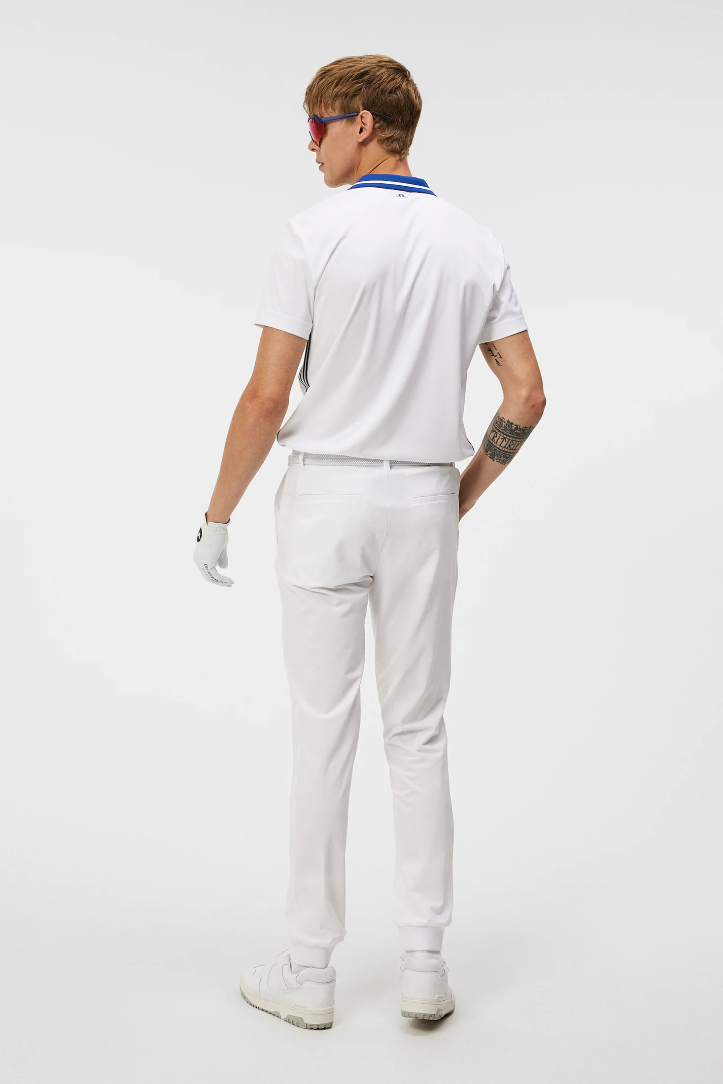 Cuff Jogger Pant / White - Image 3