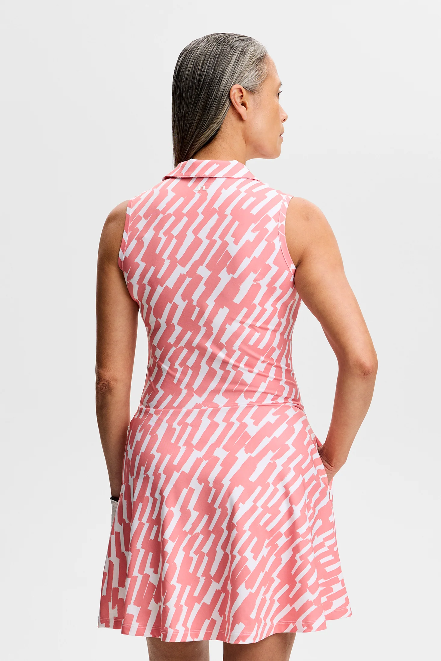 Dana Printed Dress / Oak Flamingo M - Image 3