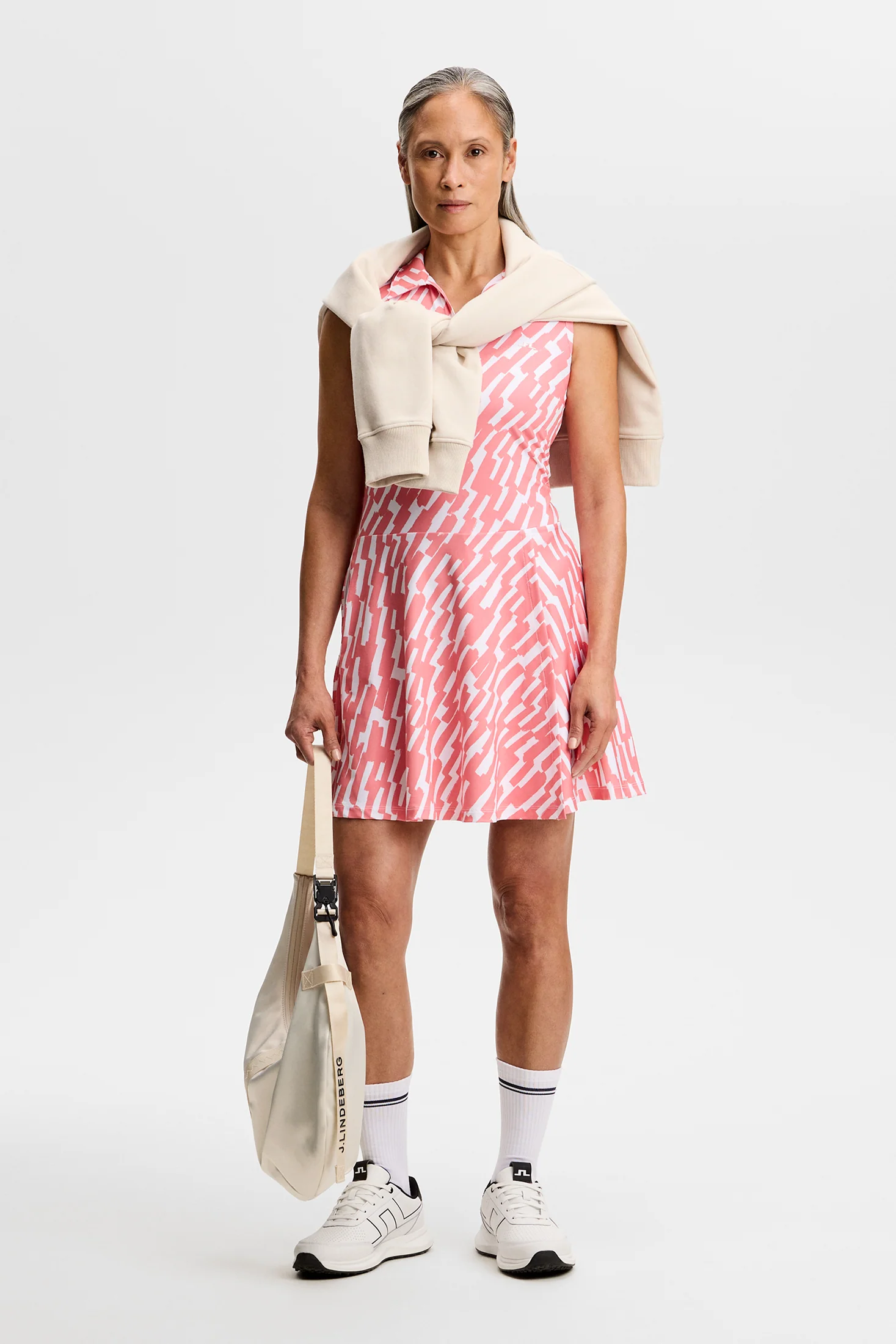 Dana Printed Dress / Oak Flamingo M - Image 4