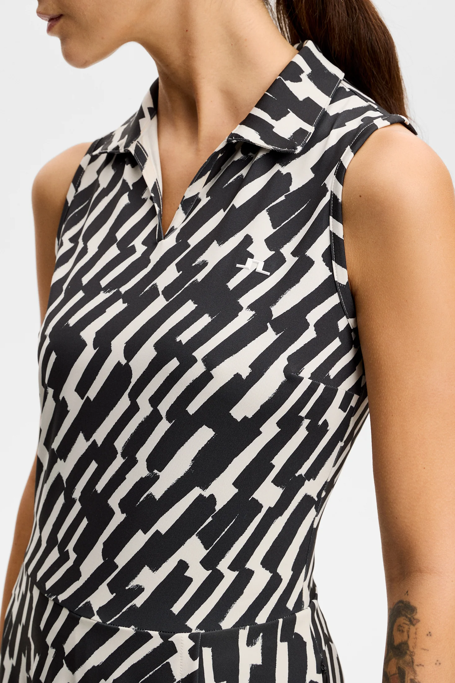 Dana Printed Dress / Oak Moonbeam M - Image 5