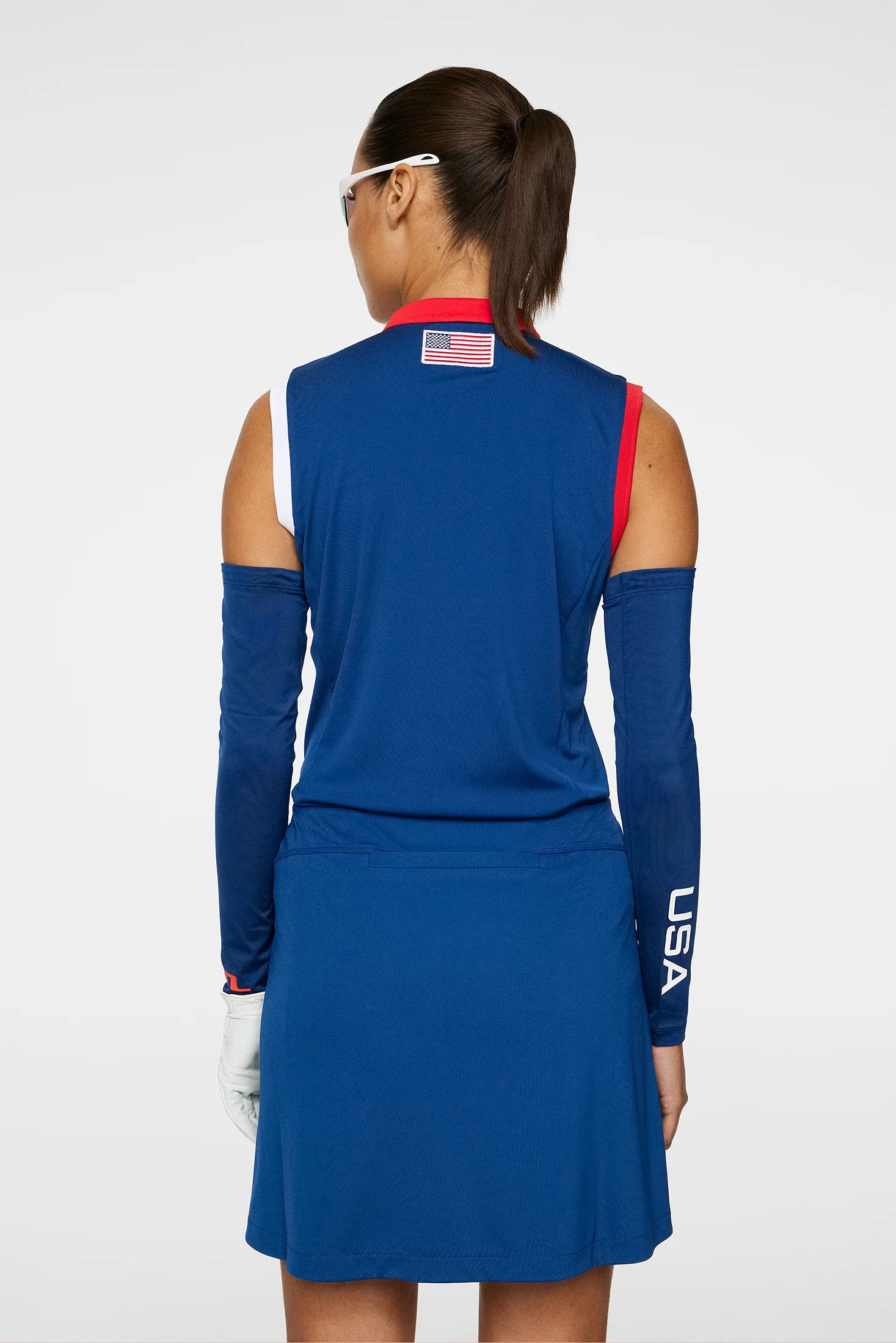 Daphne Sleeveless Top / Estate Blue - Image 4