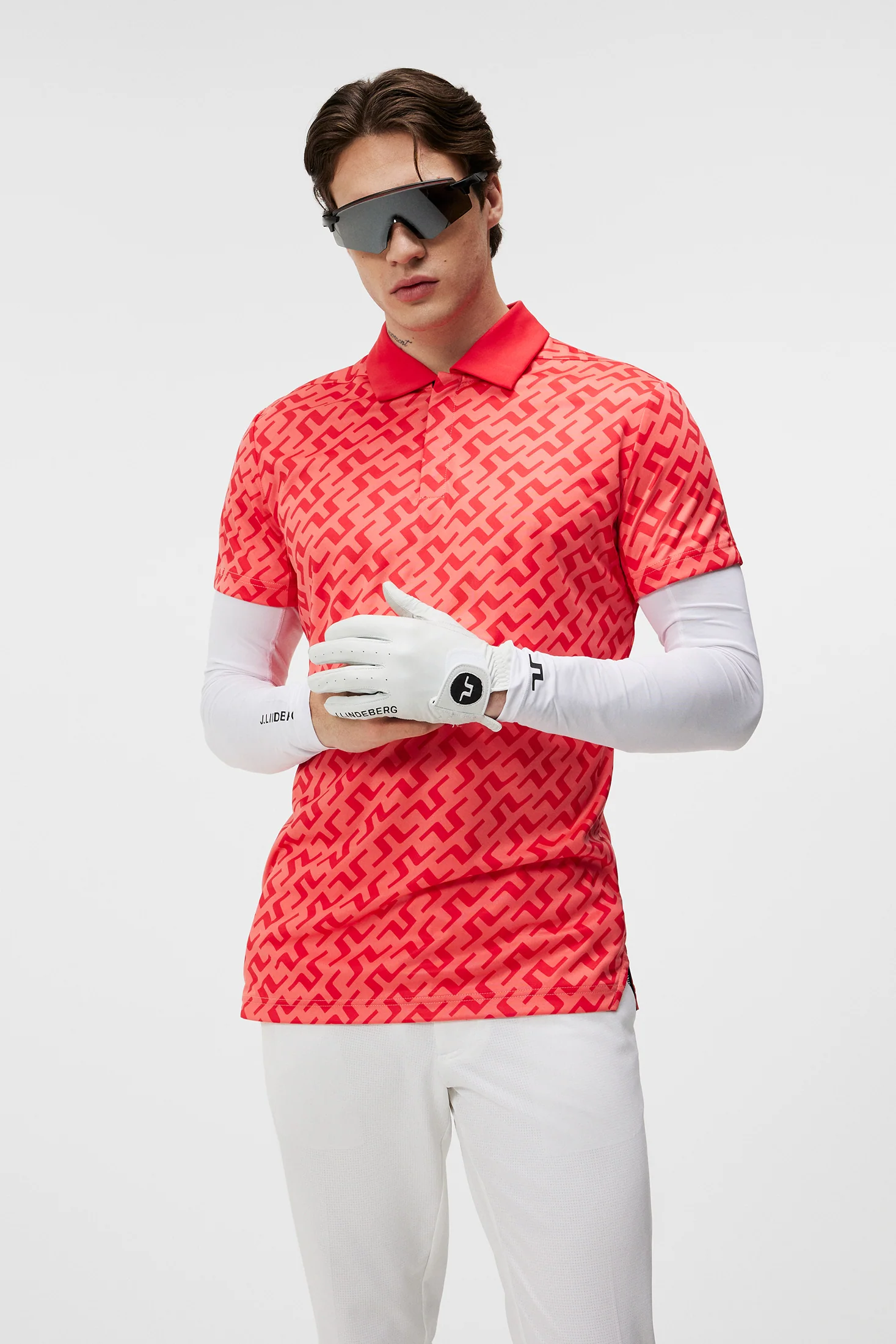 Dario Print Regular Fit Polo / Bias Bridge Bittersweet - Image 2