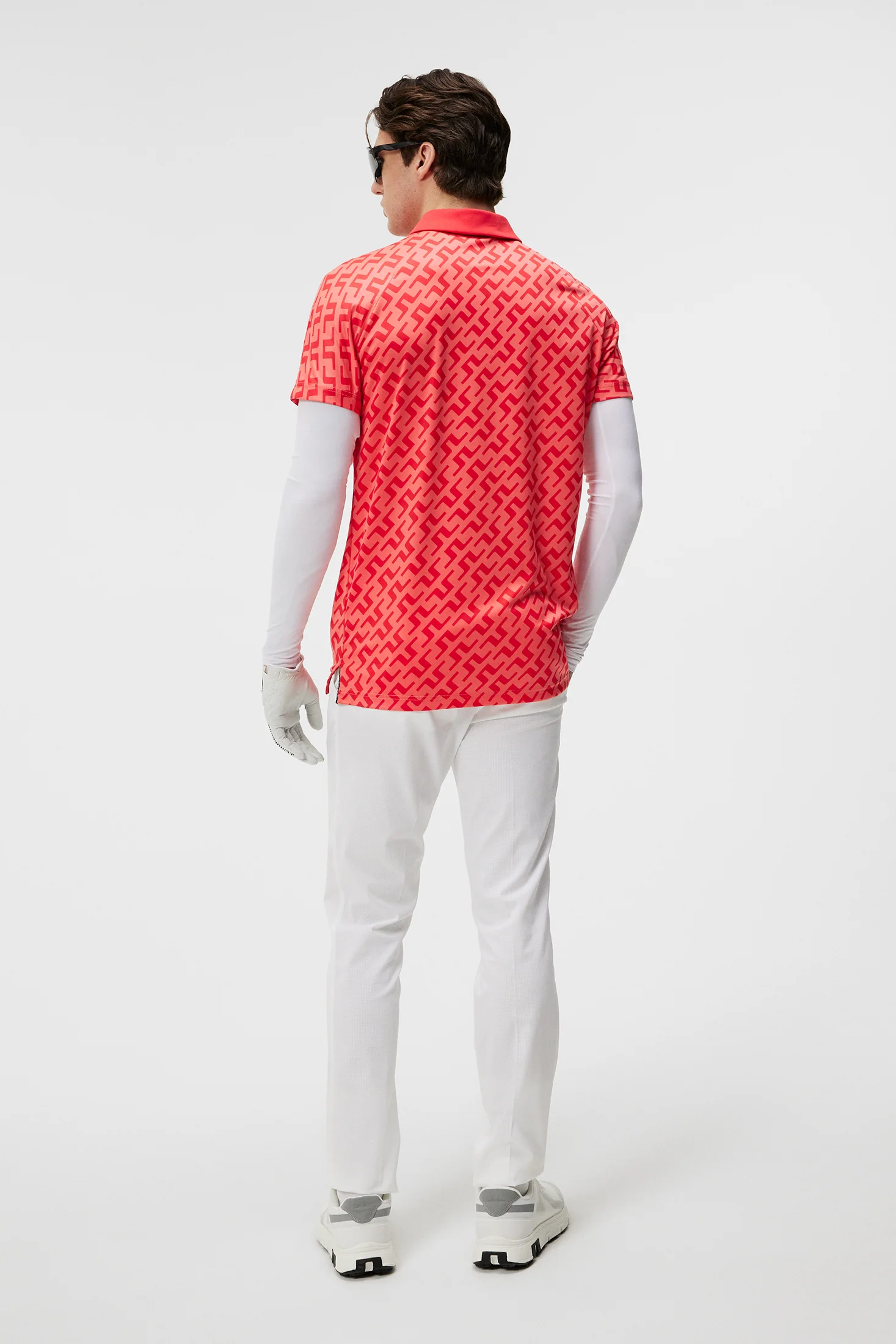 Dario Print Regular Fit Polo / Bias Bridge Bittersweet - Image 3