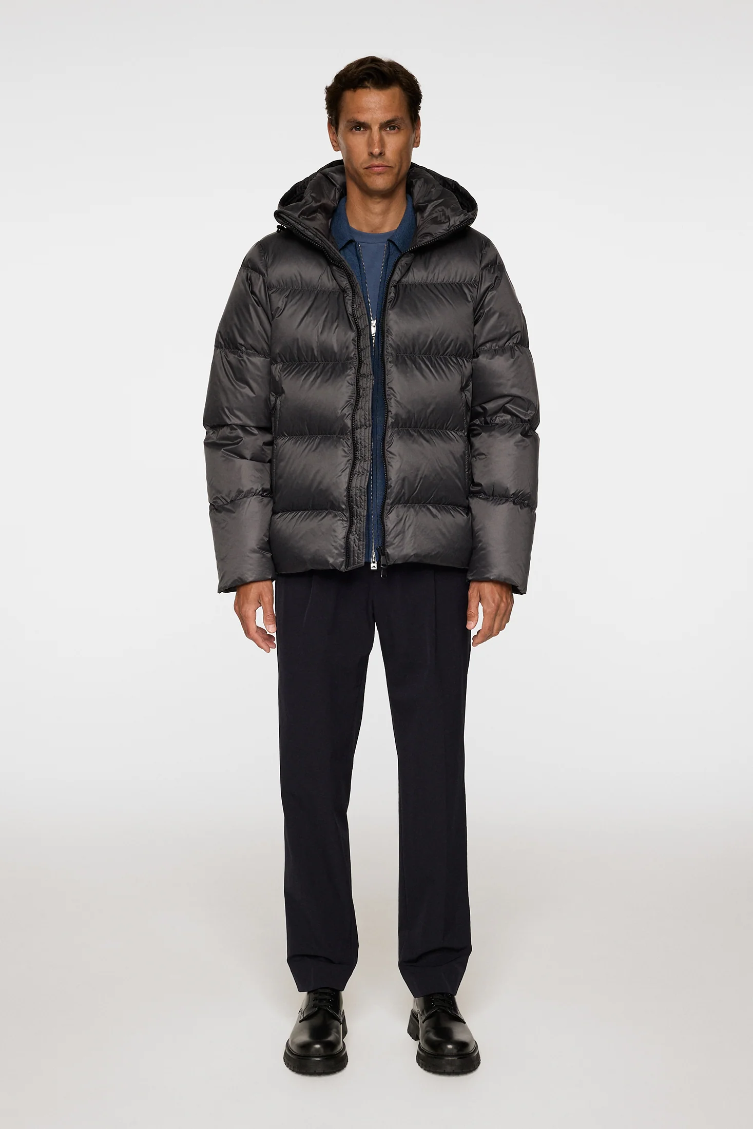 Daryl Down Jacket / Asphalt - Image 4