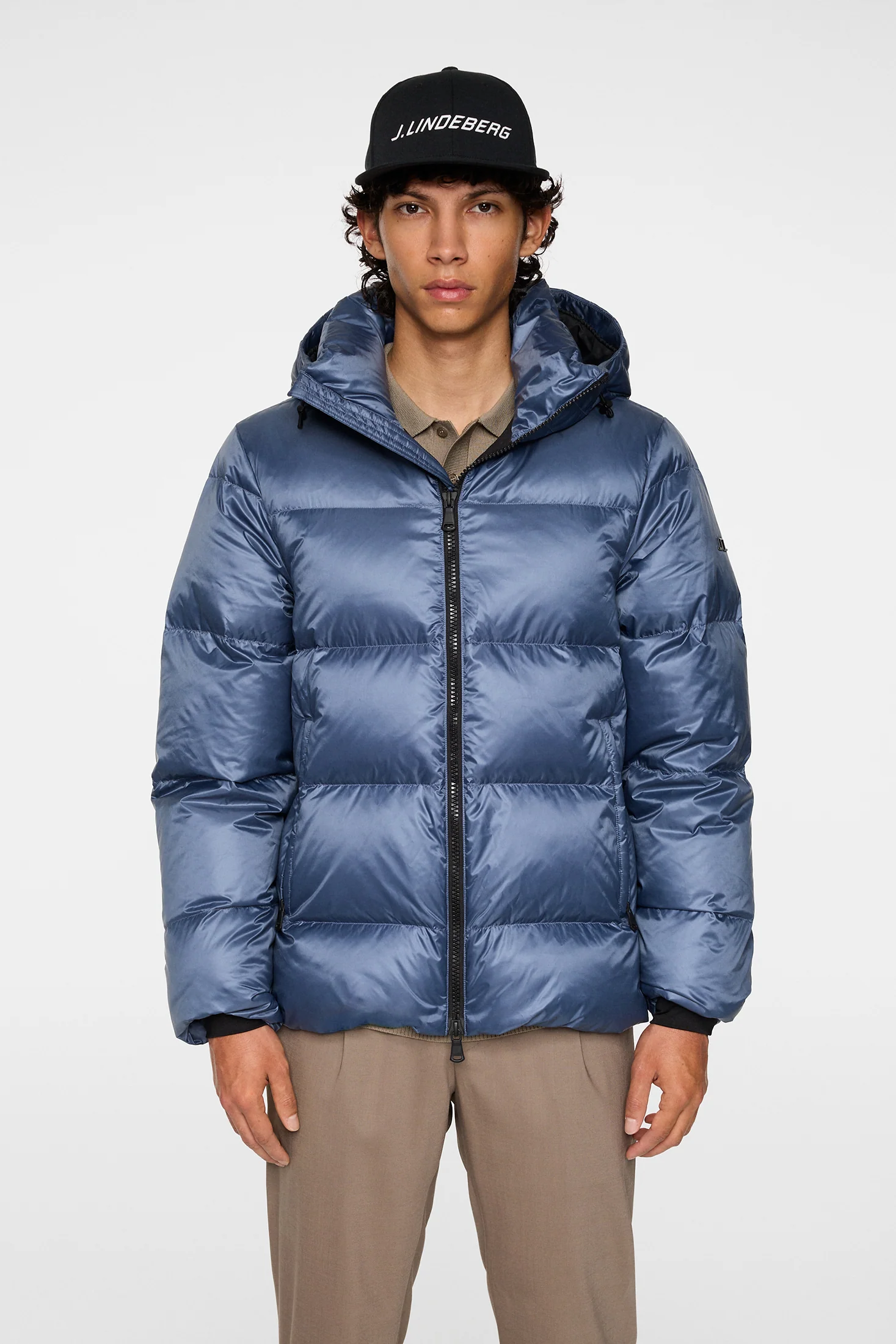 Daryl Down Jacket / Vintage Indigo - Image 3