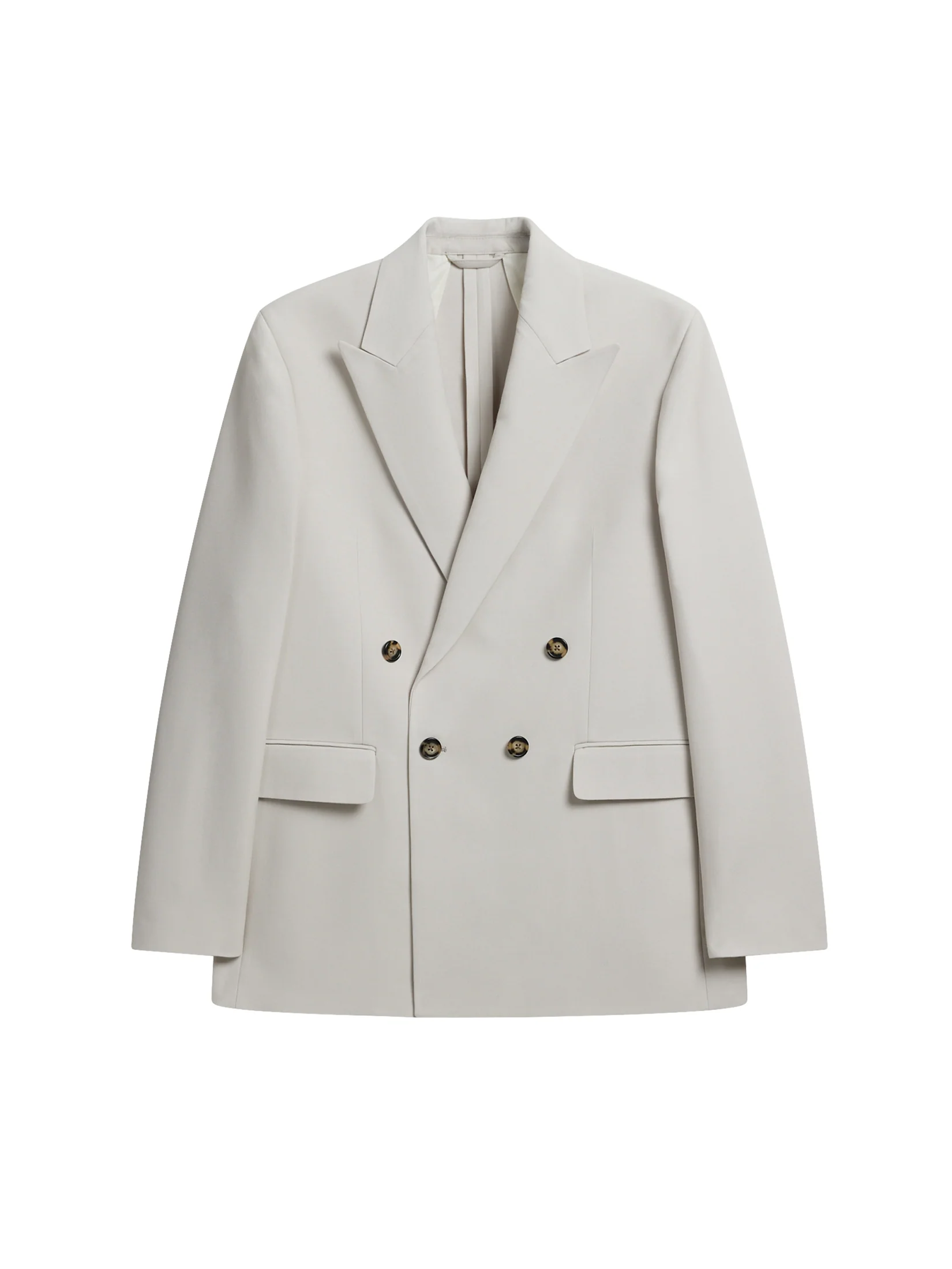 David U Double Weave Blazer / Moonbeam