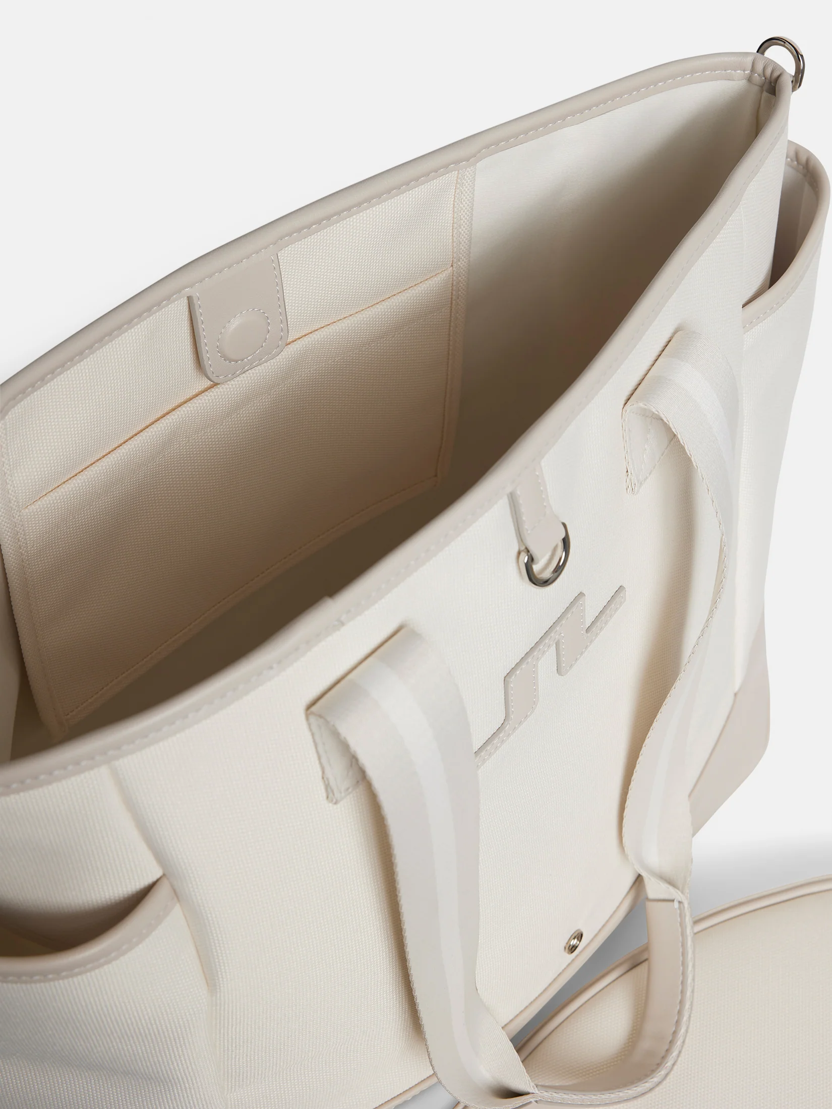 Delfina Tennis Bag / White - Image 3