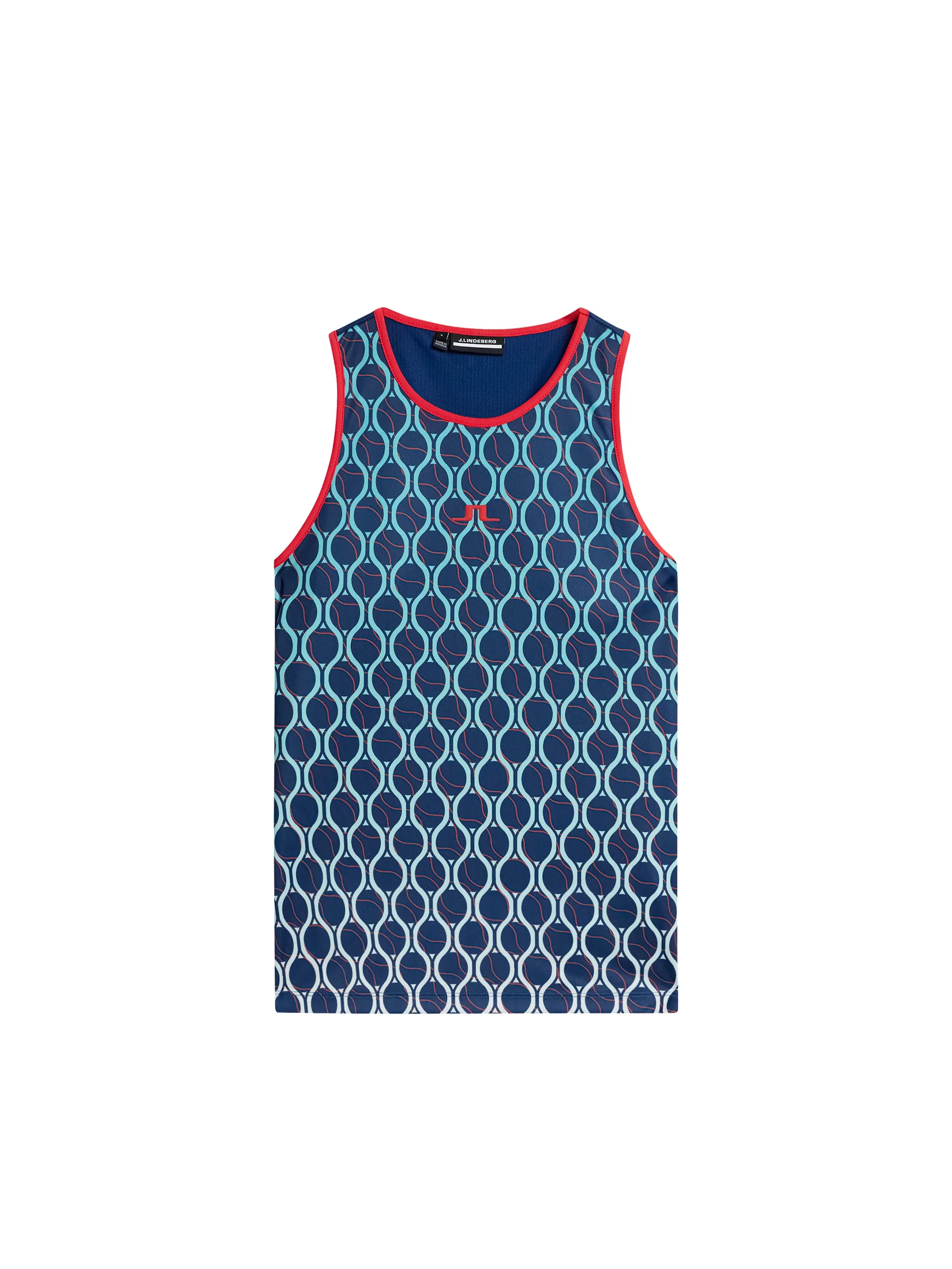 Delia Printed Tank Top / Racket Fade Estate