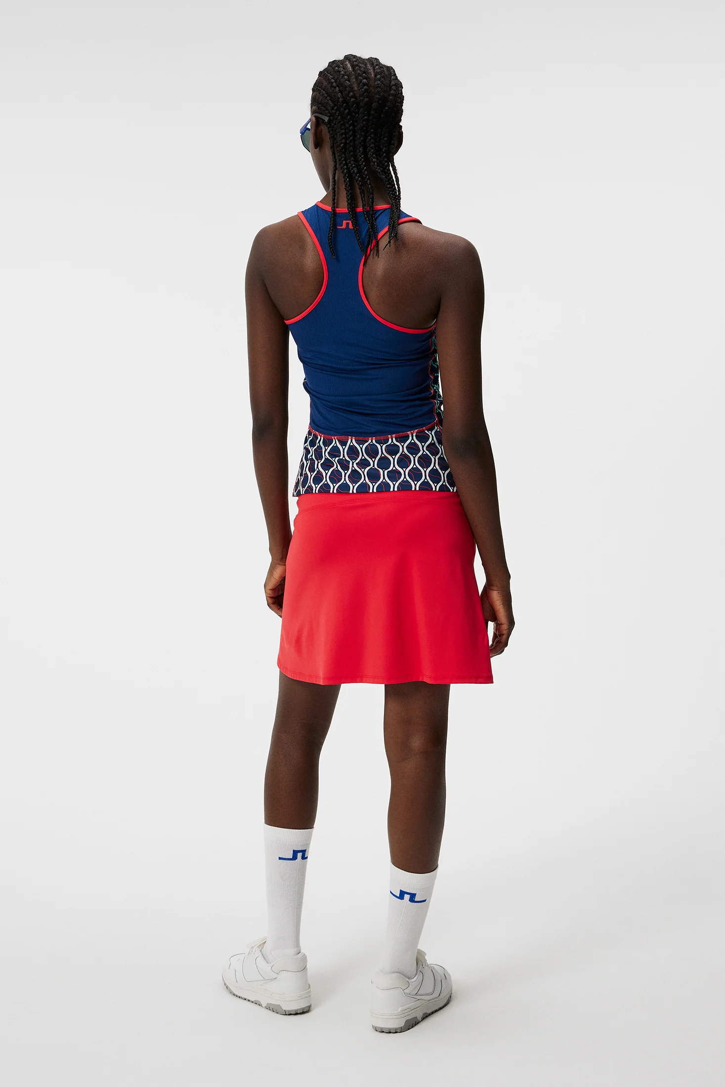 Delia Printed Tank Top / Racket Fade Estate - Image 4