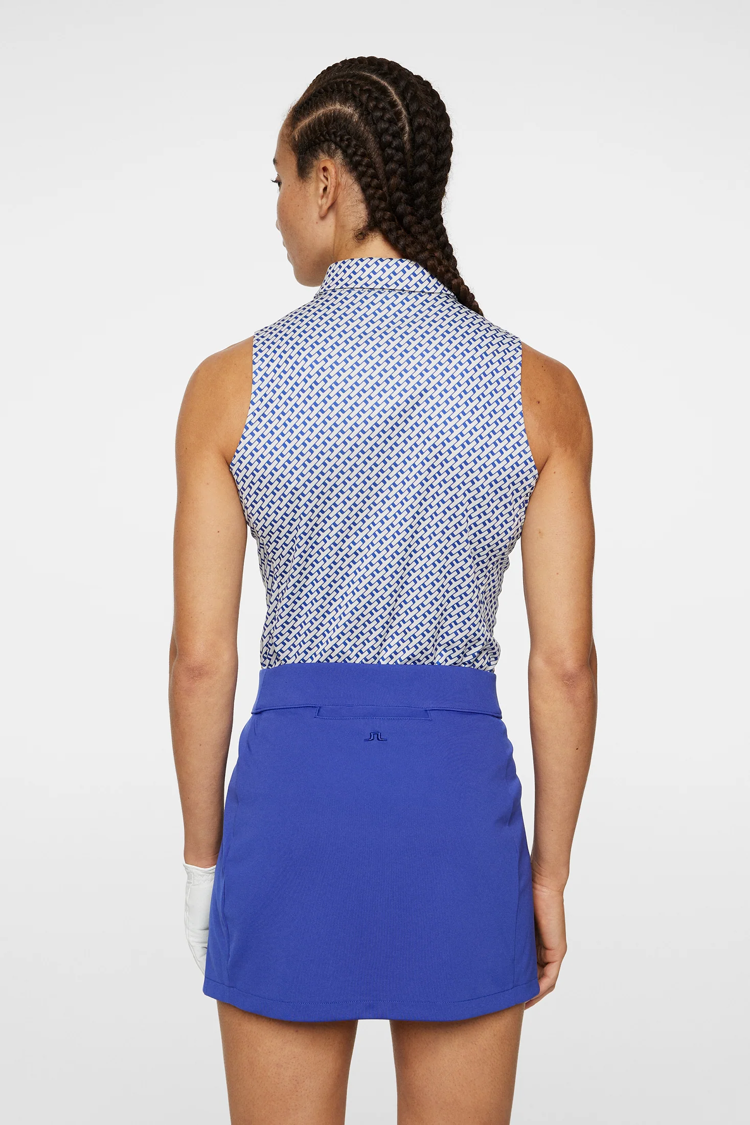 Dena Print Sleeveless Top / Tour Geo Moonbeam S - Image 3