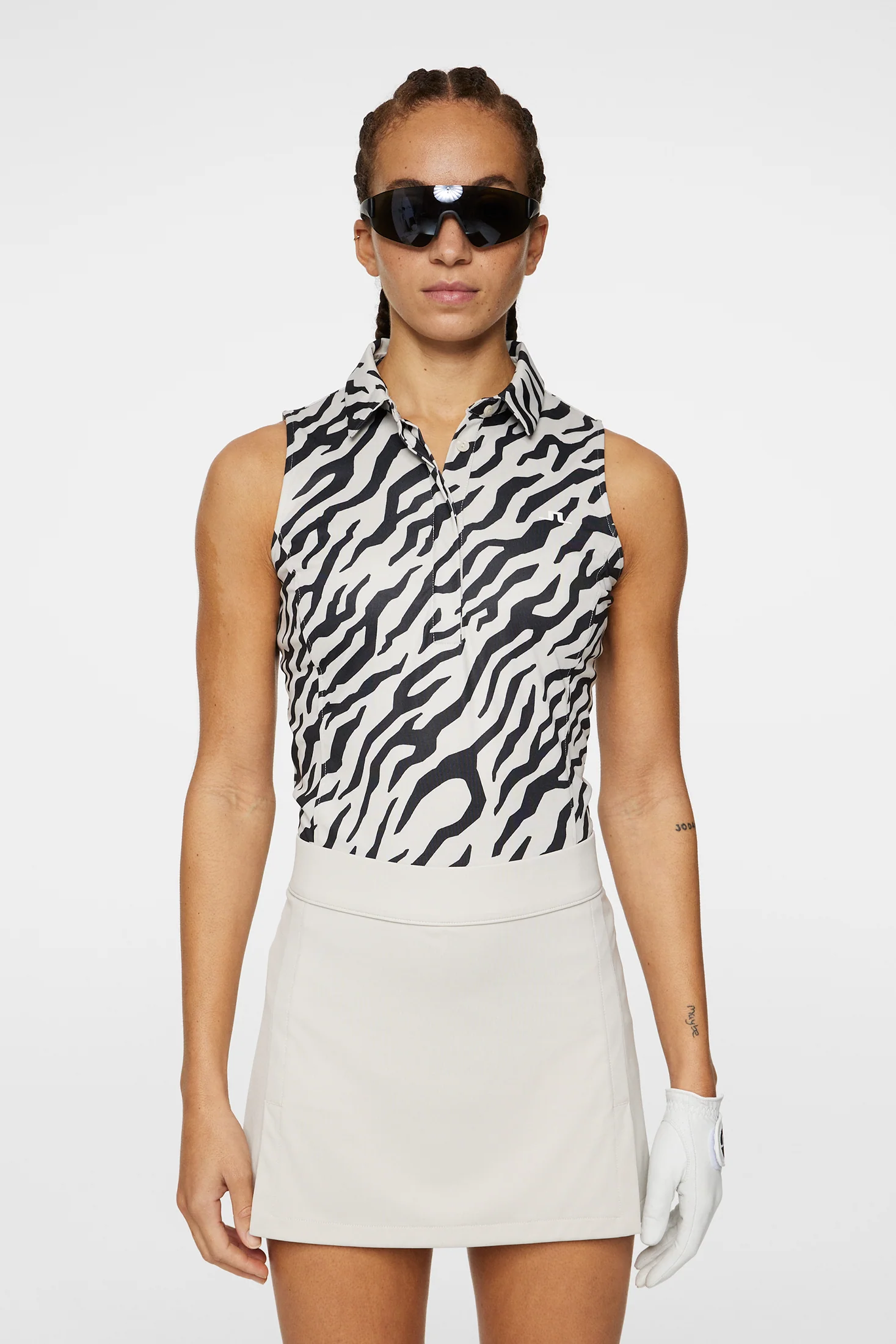 Dena Print Sleeveless Top / Tour Tiger Moonbeam M - Image 2