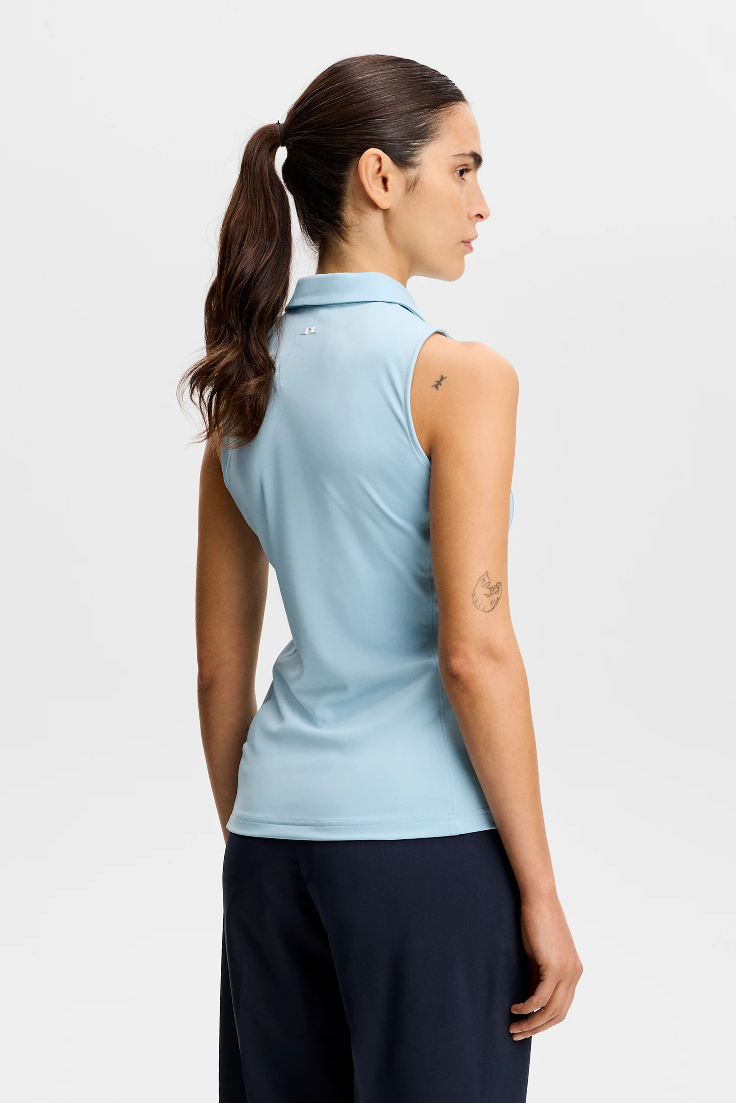Dena Sleeveless Polo / Forget-Me-Not - Image 3