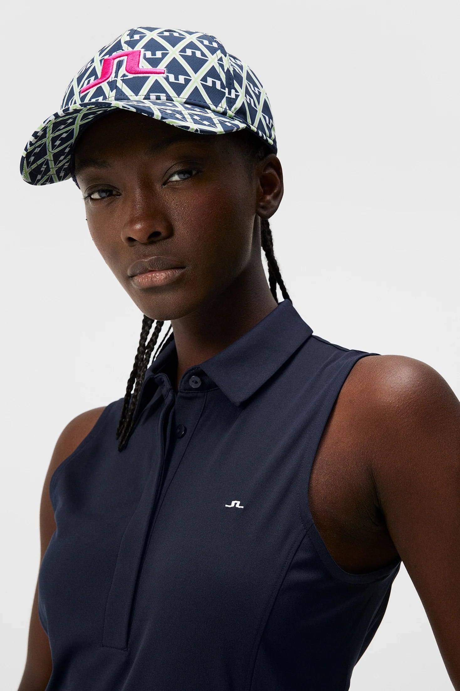 Dena Sleeveless Top / JL Navy - Image 5