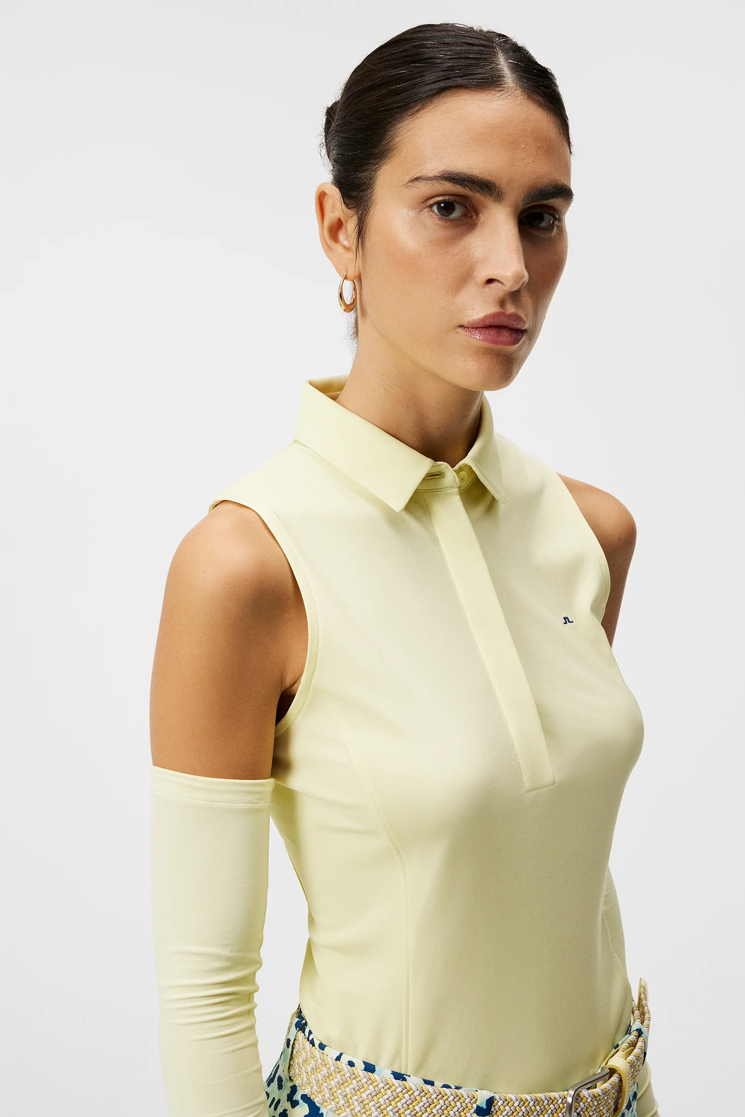 Dena Sleeveless Top / Wax Yellow - Image 5