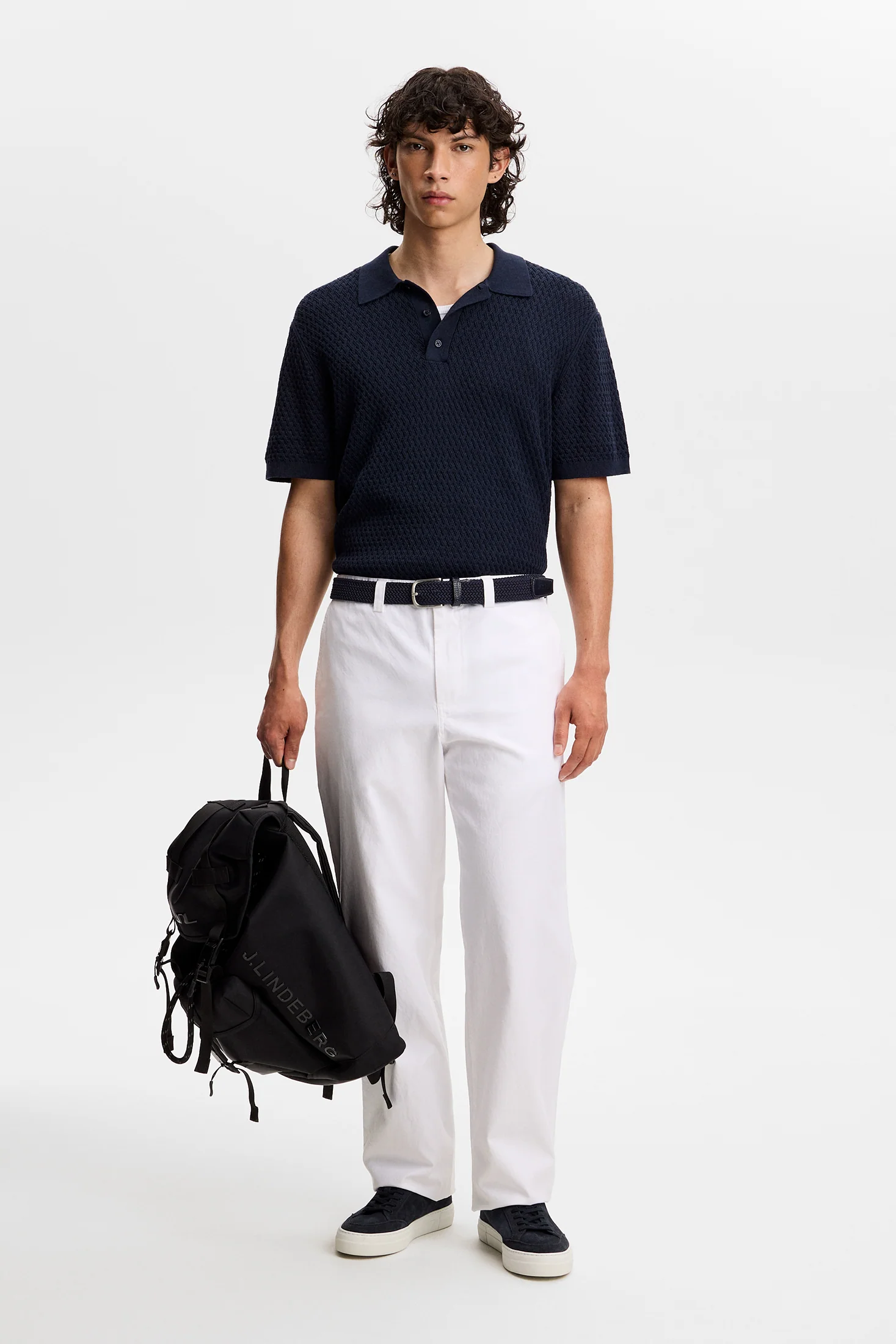 Devyn  Cotton Twill Pants / White - Image 5