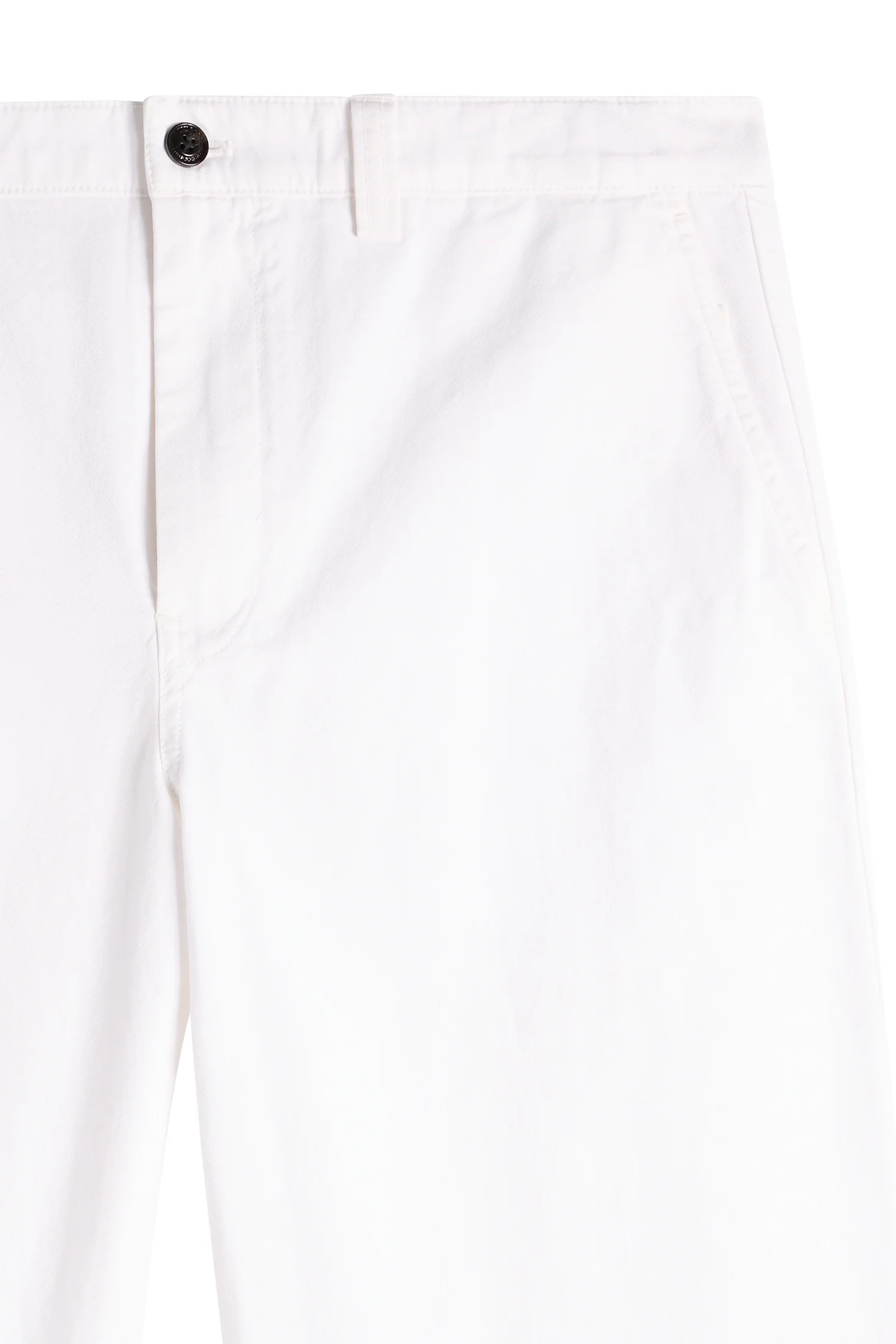 Devyn  Cotton Twill Pants / White - Image 7