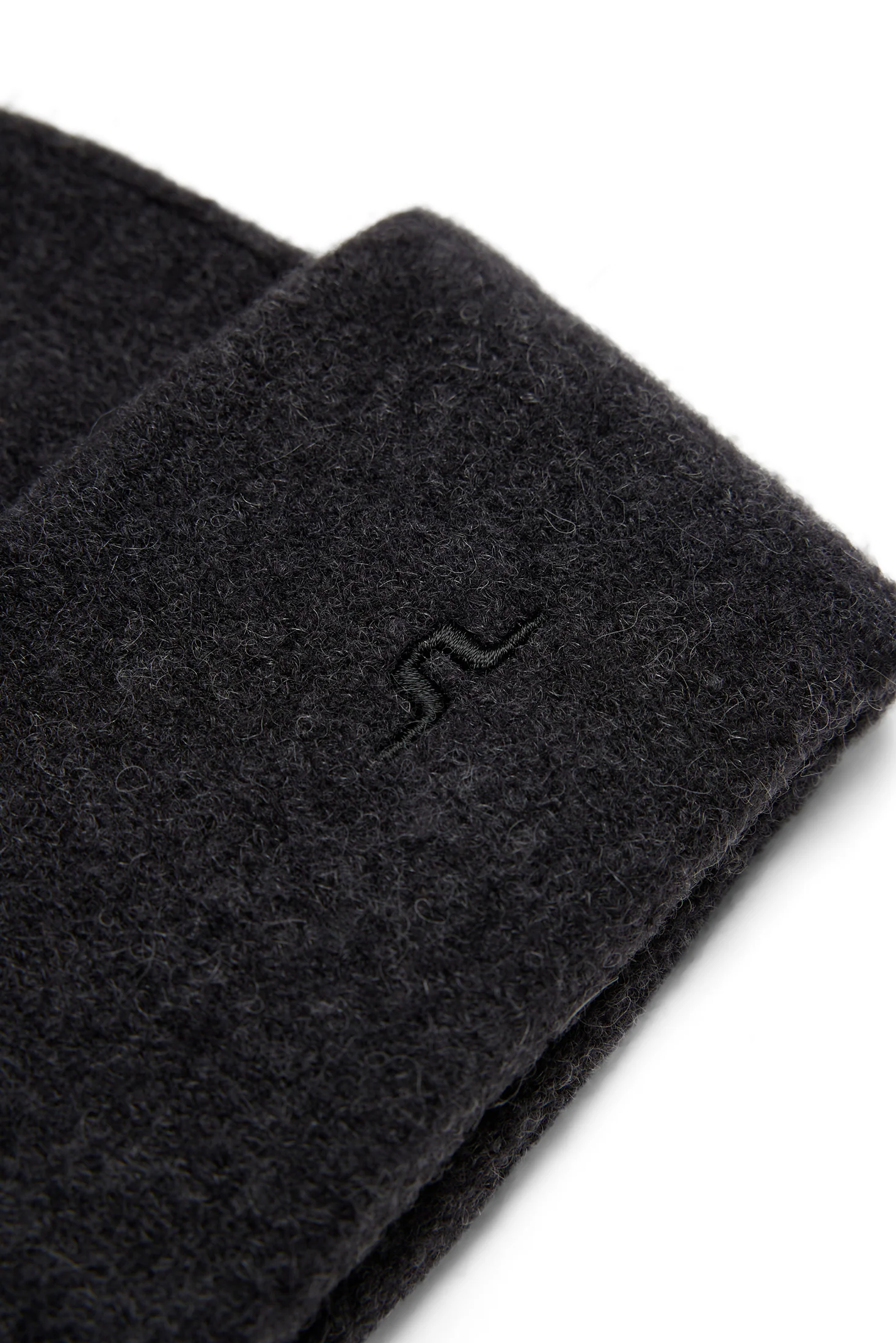 Diamond Alpaca Mix Hat / Black Melange - Image 4