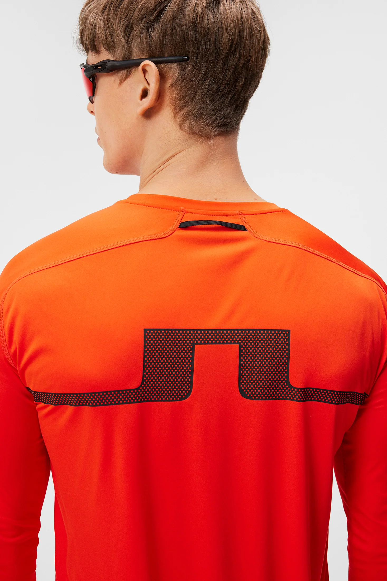 Diamond Long Sleeve Tee / Tangerine Tango - Image 6