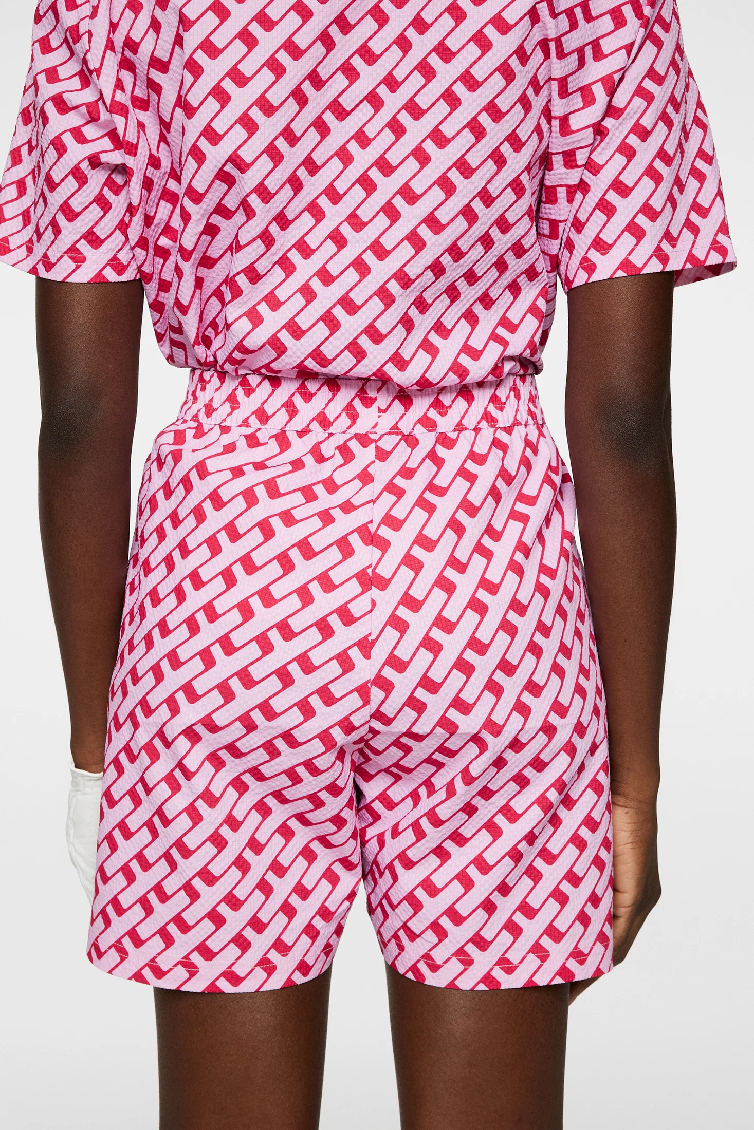 Diana Printed Shorts / Tour Geo Pink M - Image 6