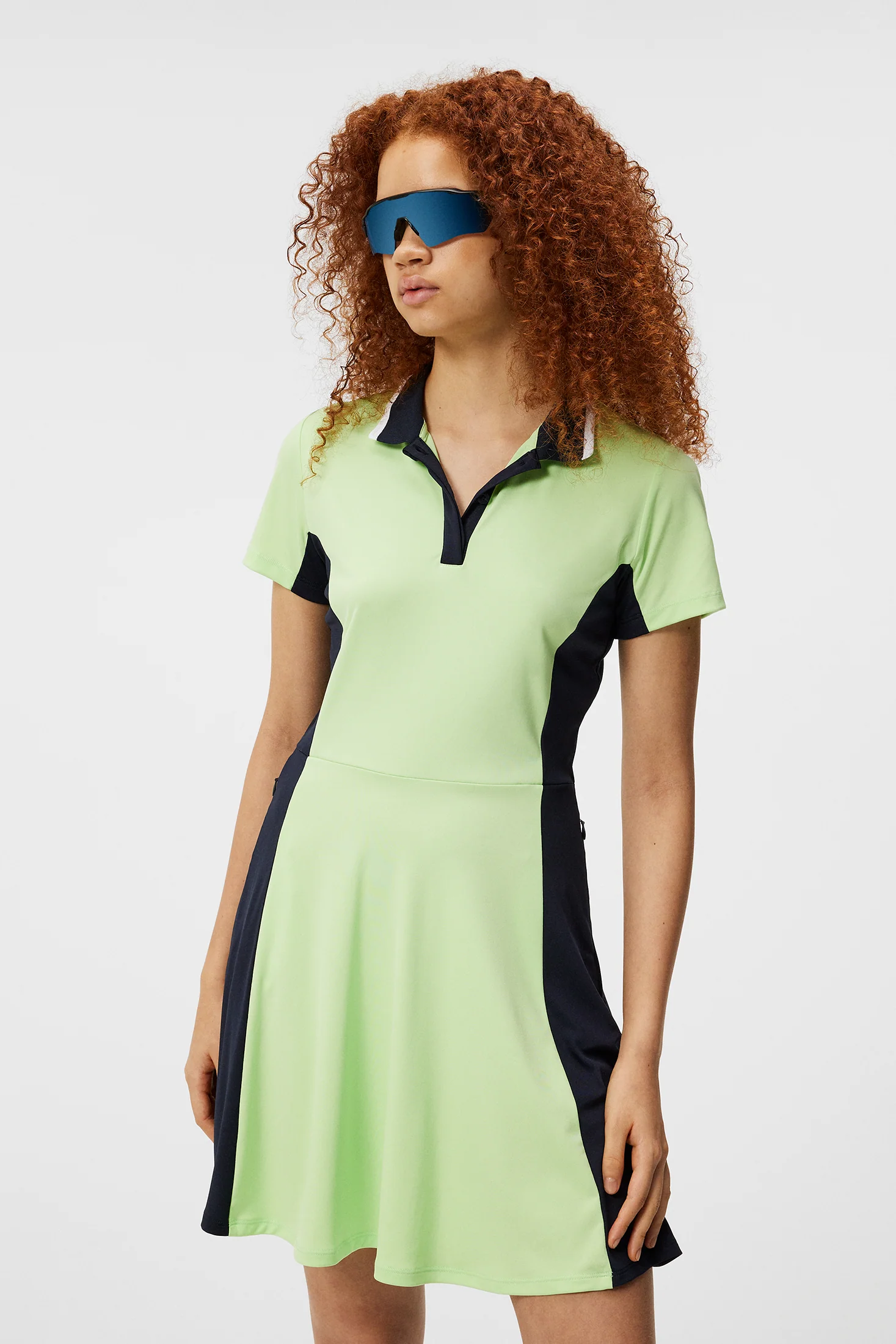 Dolores Dress / Paradise Green - Image 2