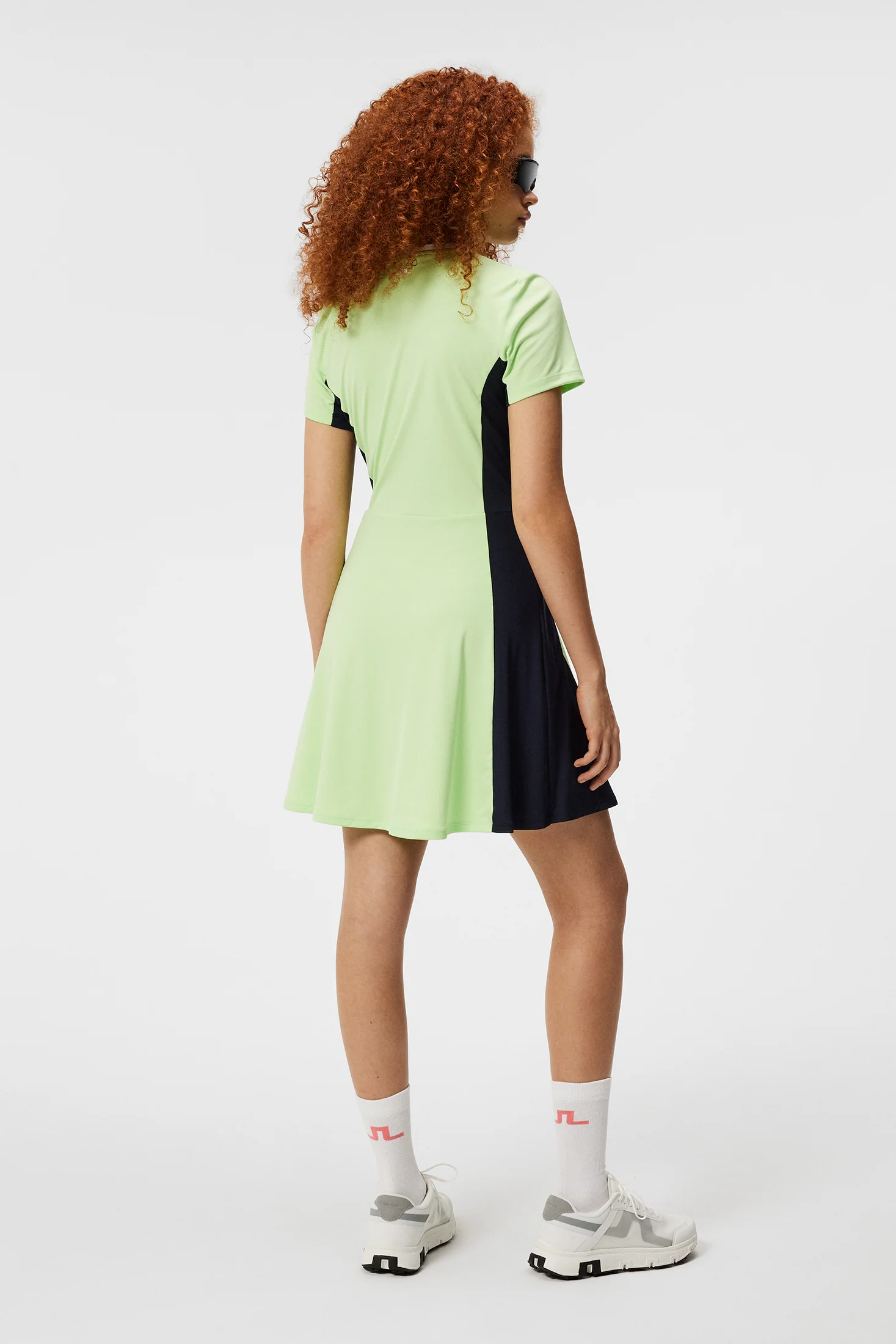 Dolores Dress / Paradise Green - Image 3